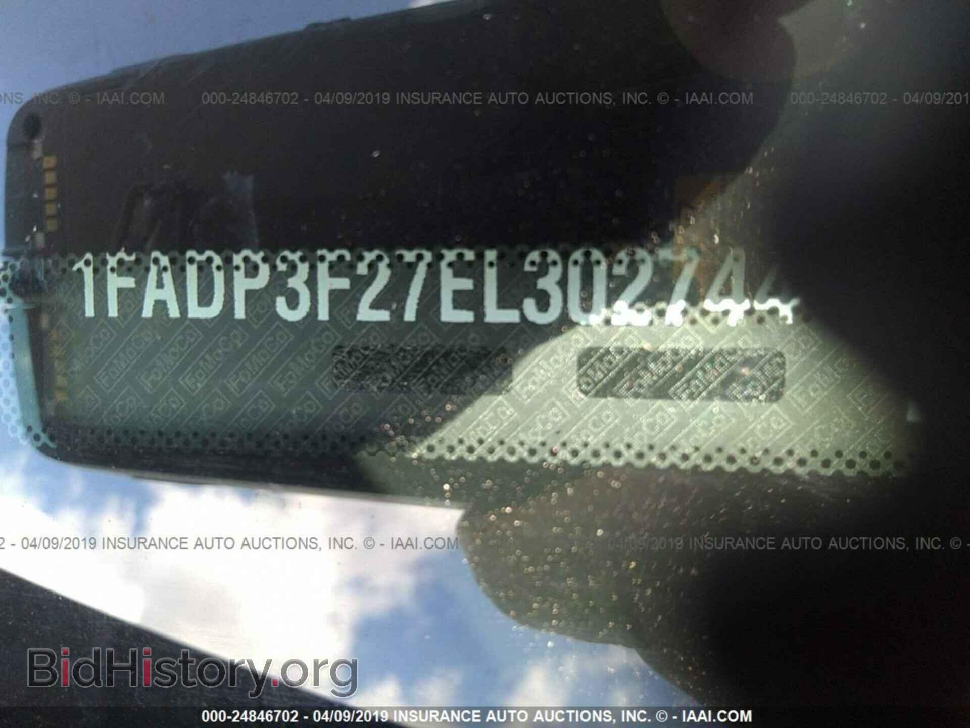 2014 FORD FOCUS - VIN: 1FADP3F27EL302744 - Фото 9