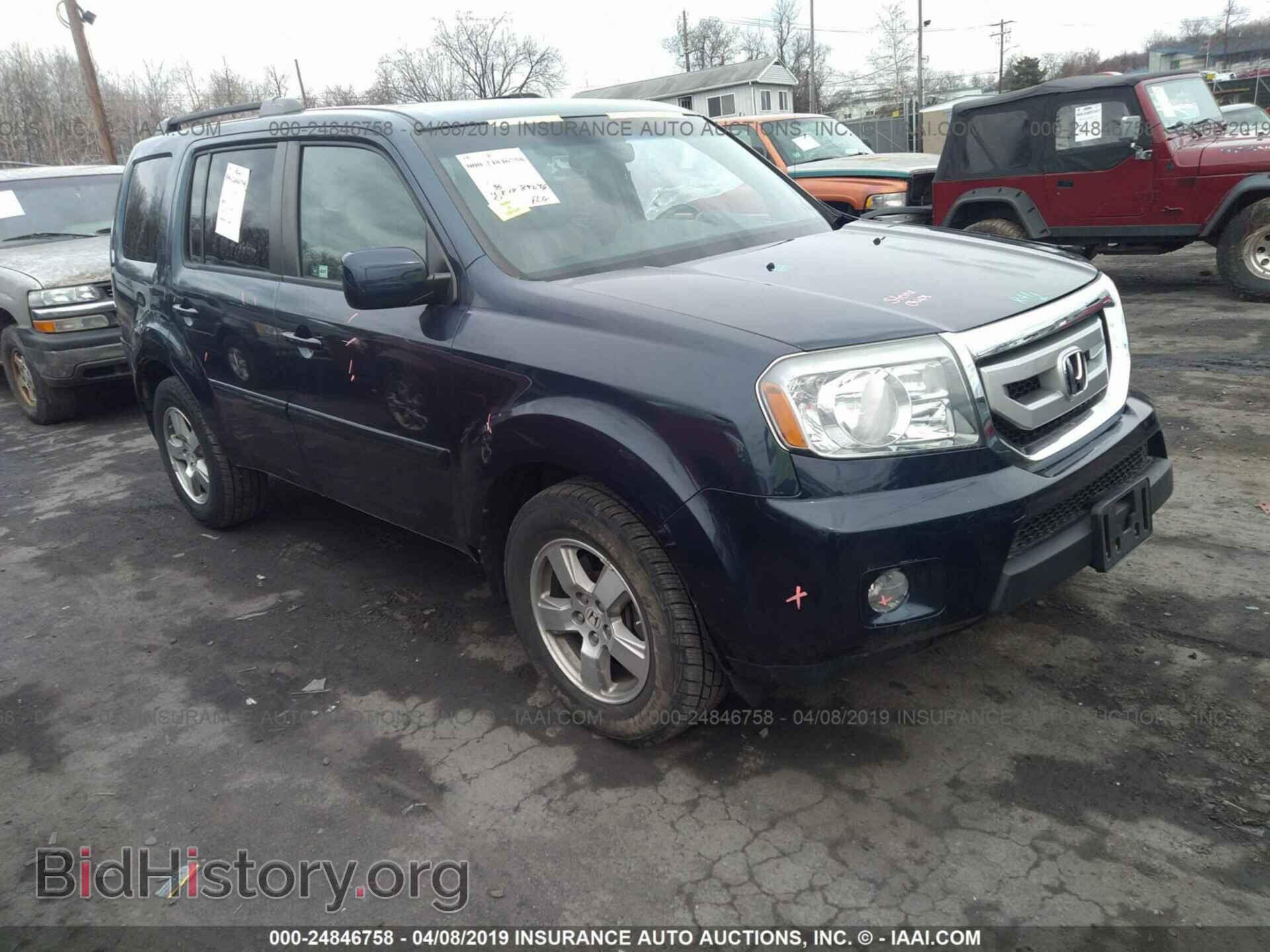 Фотография 5FNYF4H79BB099304 - HONDA PILOT 2011