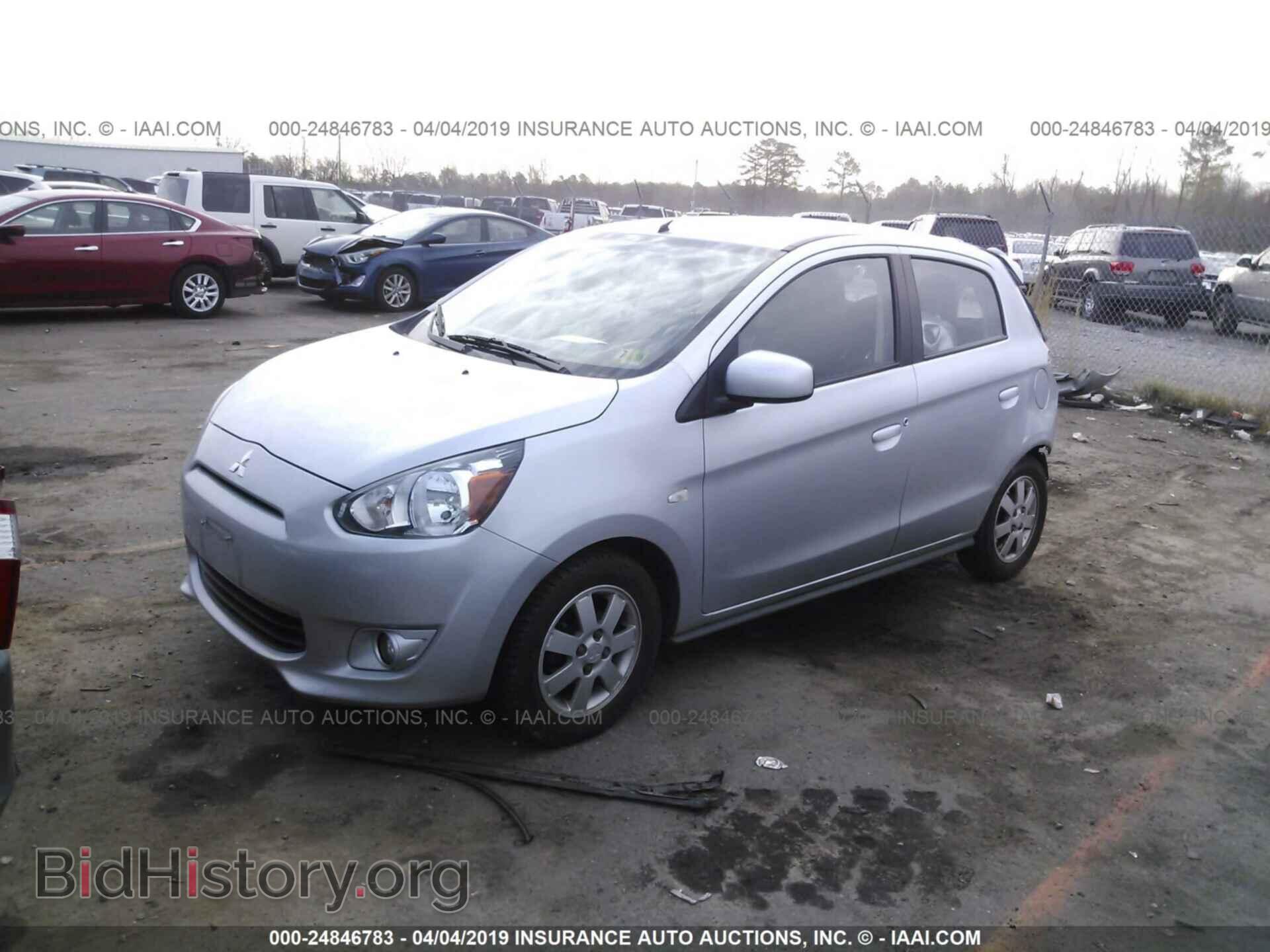 2014 MITSUBISHI MIRAGE - VIN: ML32A4HJ2EH002919 - Фото 2