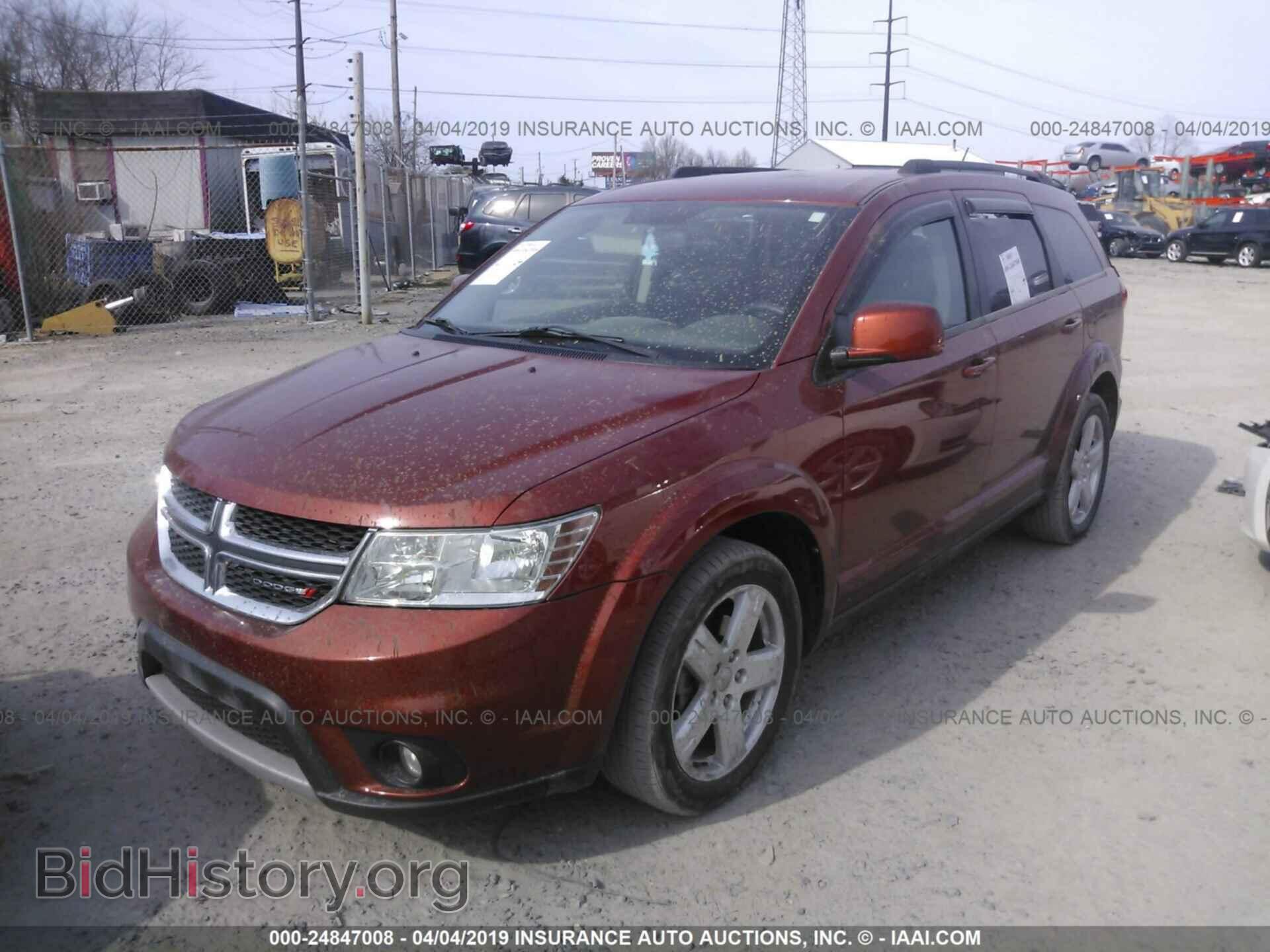 2012 DODGE JOURNEY - VIN: 3C4PDCBG9CT367436 - Фото 2