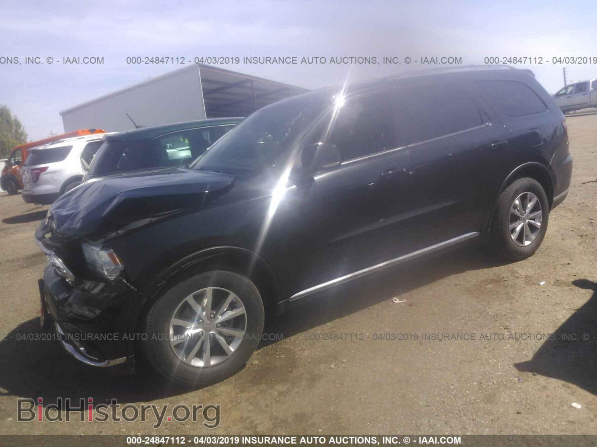 2016 DODGE DURANGO - VIN: 1C4RDHDG9GC361432 - Фото 2