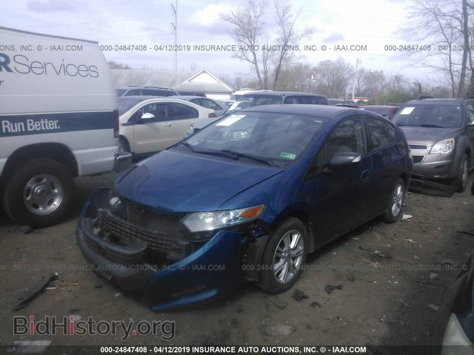 2011 HONDA INSIGHT - VIN: JHMZE2H75BS010521 - Фото 2