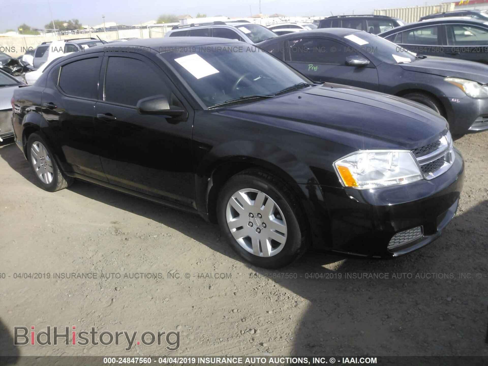 Photo 1C3CDZAB4CN132986 - DODGE AVENGER 2012