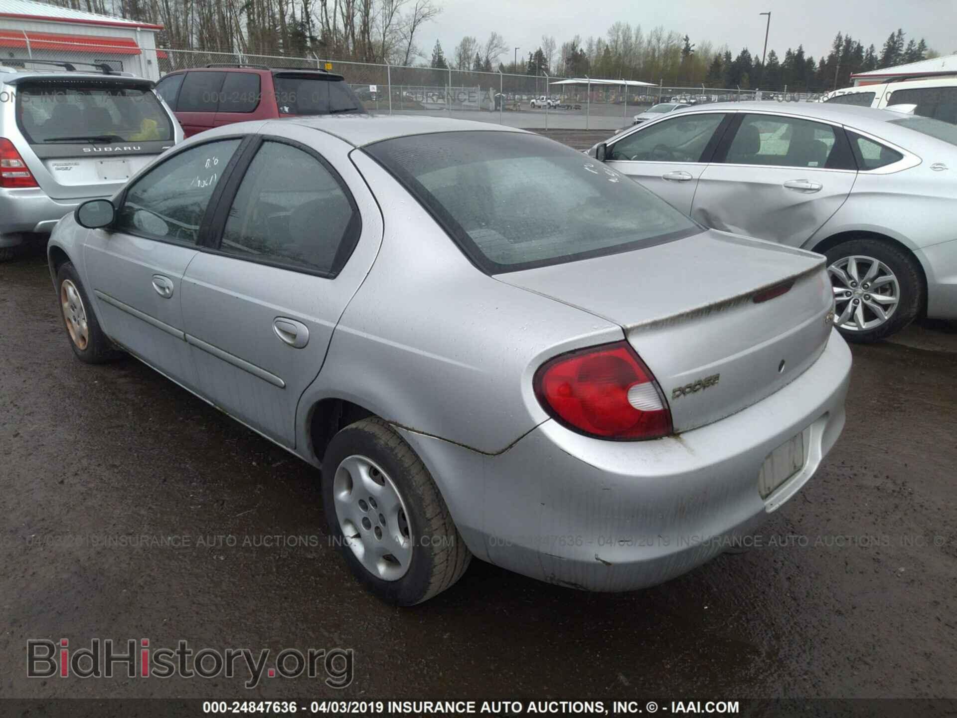 2000 DODGE NEON - VIN: 1B3ES46C3YD725607 - Photo 3