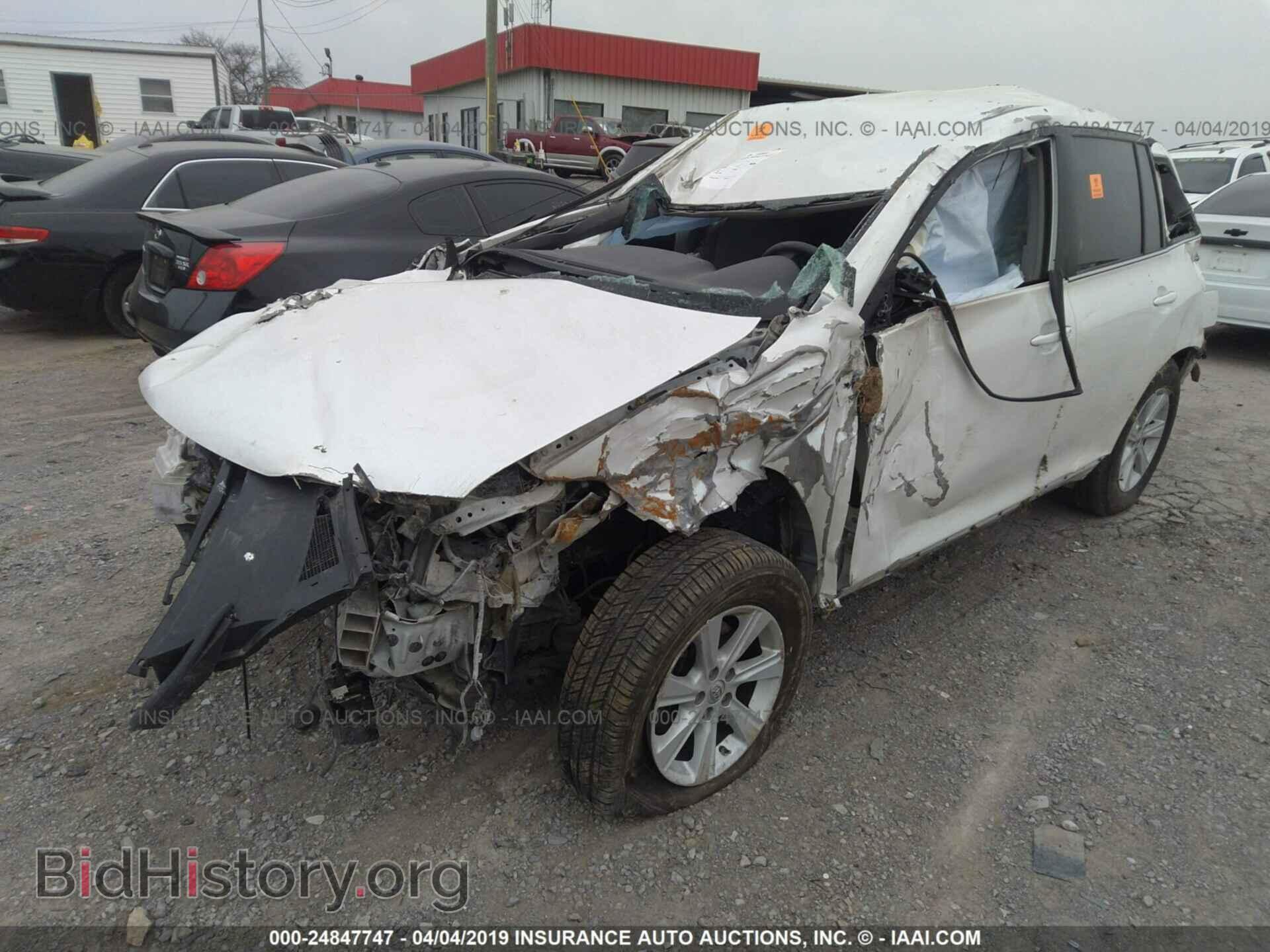 2012 TOYOTA HIGHLANDER - VIN: 5TDZA3EH0CS025552 - Фото 2
