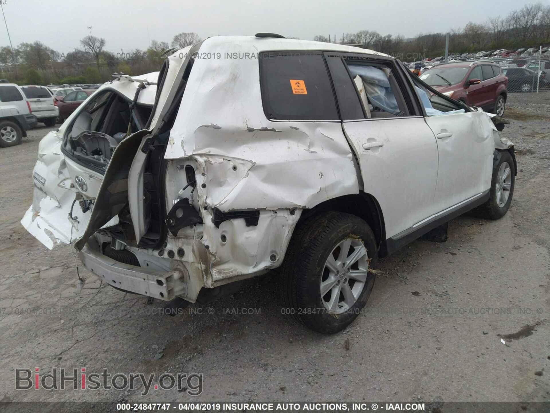 2012 TOYOTA HIGHLANDER - VIN: 5TDZA3EH0CS025552 - Фото 4