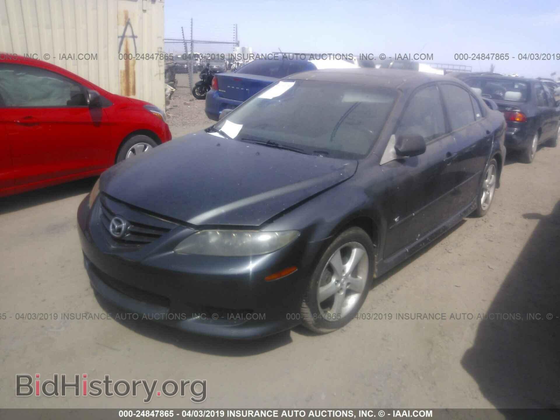 2005 MAZDA 6 - VIN: 1YVHP84D055M77476 - Фото 2