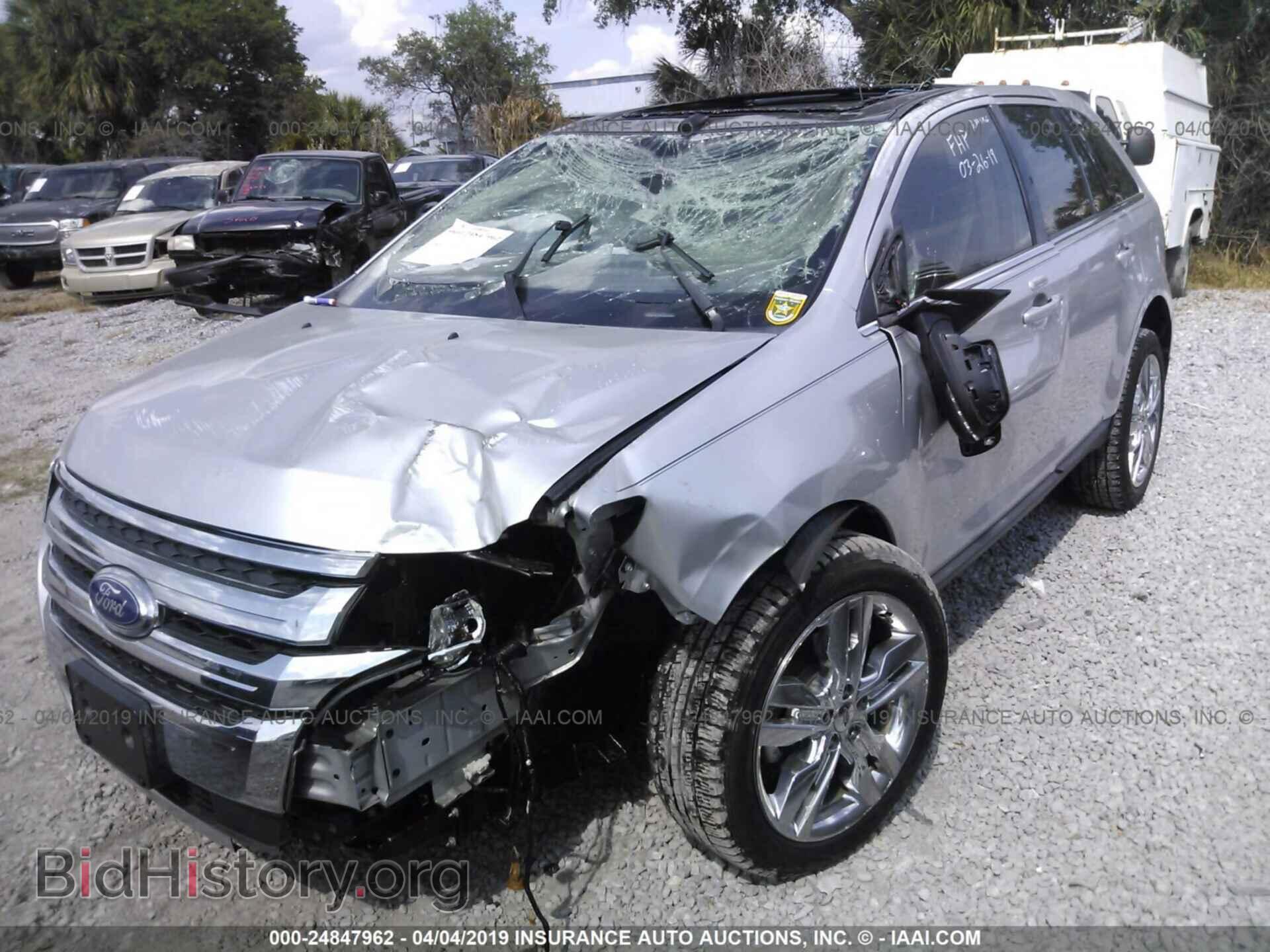 2014 FORD EDGE - VIN: 2FMDK3KC3EBB44860 - Фото 2