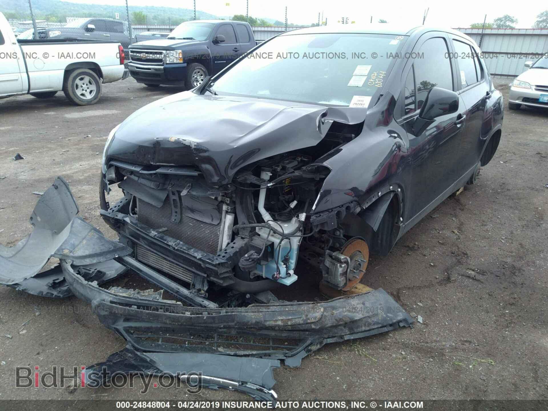 2015 CHEVROLET TRAX - VIN: KL7CJKSB5FB258772 - Фото 2
