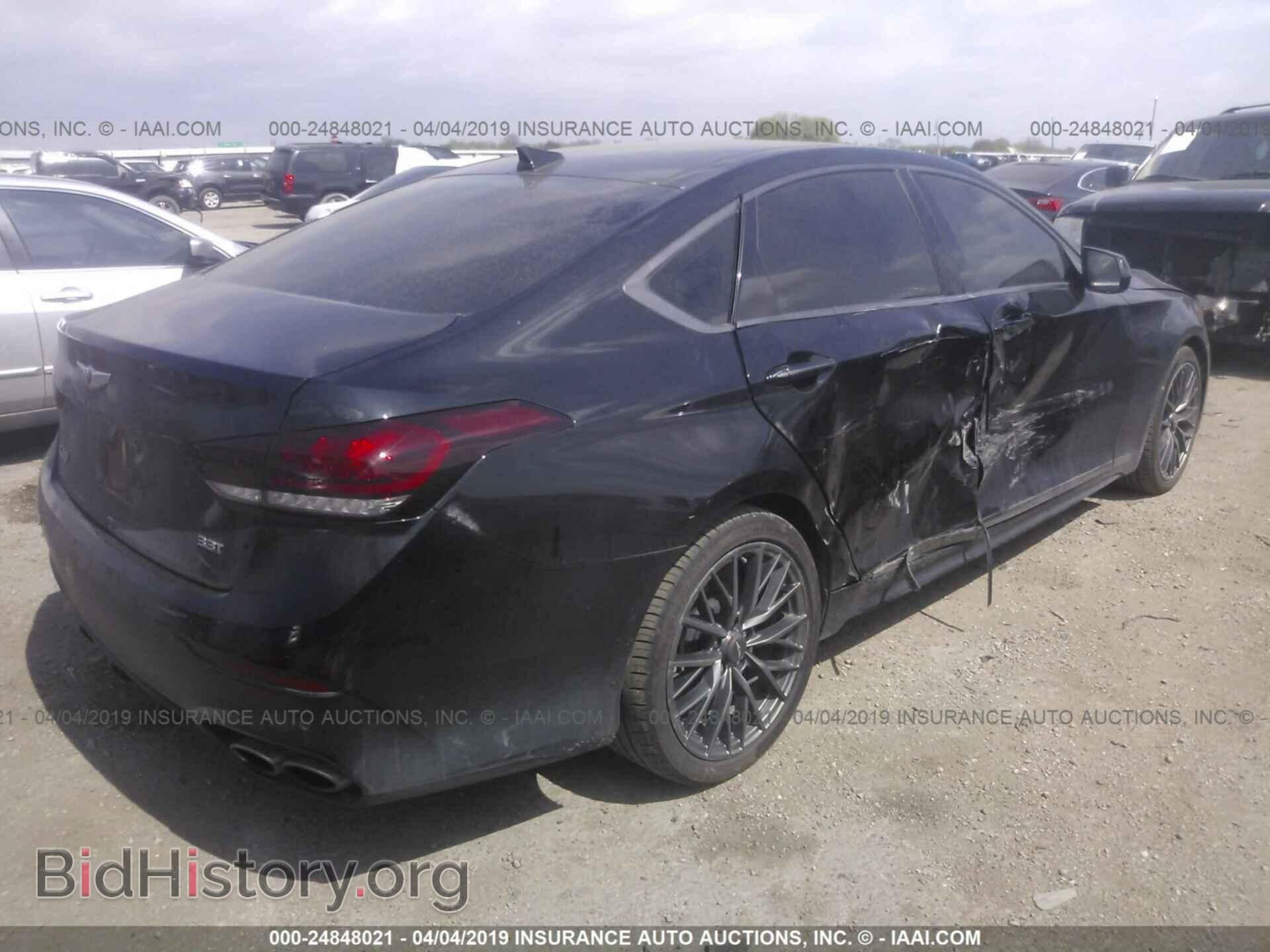 2018 GENESIS G80 - VIN: KMHGN4JB5JU218917 - Фото 4