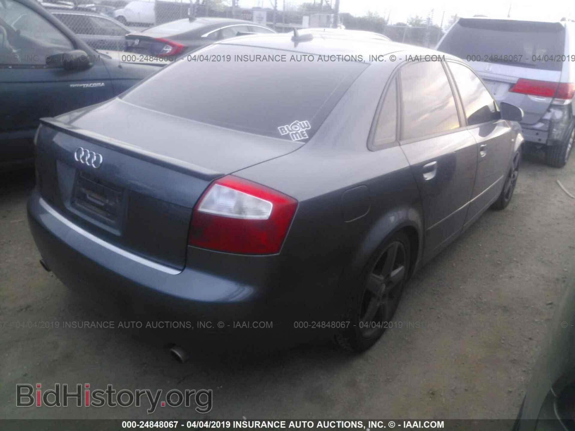 2005 AUDI A4 - VIN: WAULC68E55A100598 - Photo 4
