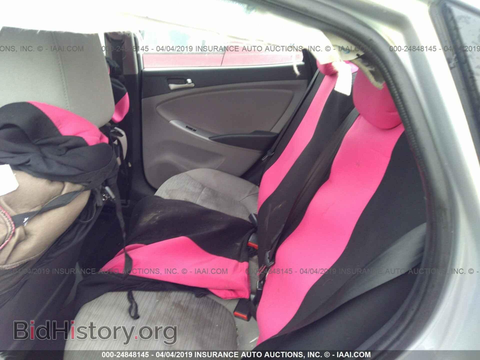 2015 HYUNDAI ACCENT - VIN: KMHCT4AEXFU825823 - Фото 8