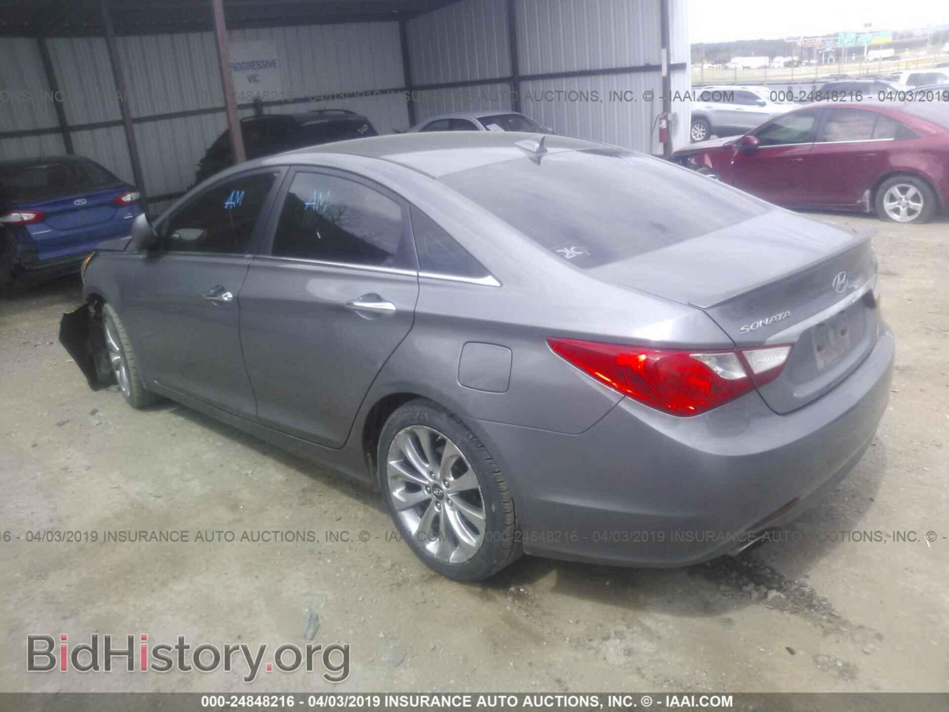 2012 HYUNDAI SONATA - VIN: 5NPEC4AB6CH441160 - Фото 3