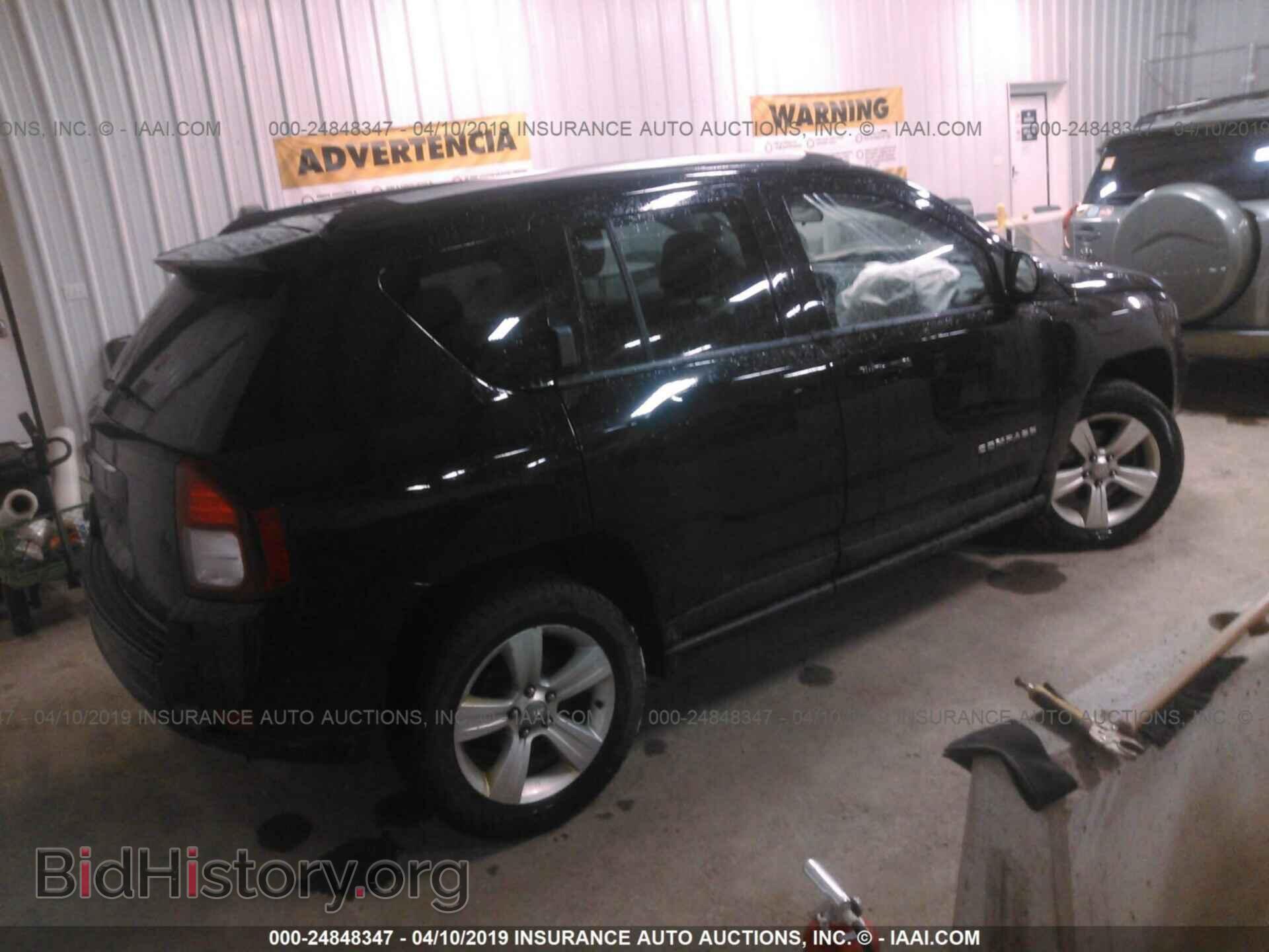 2015 JEEP COMPASS - VIN: 1C4NJDBBXFD321344 - Фото 4