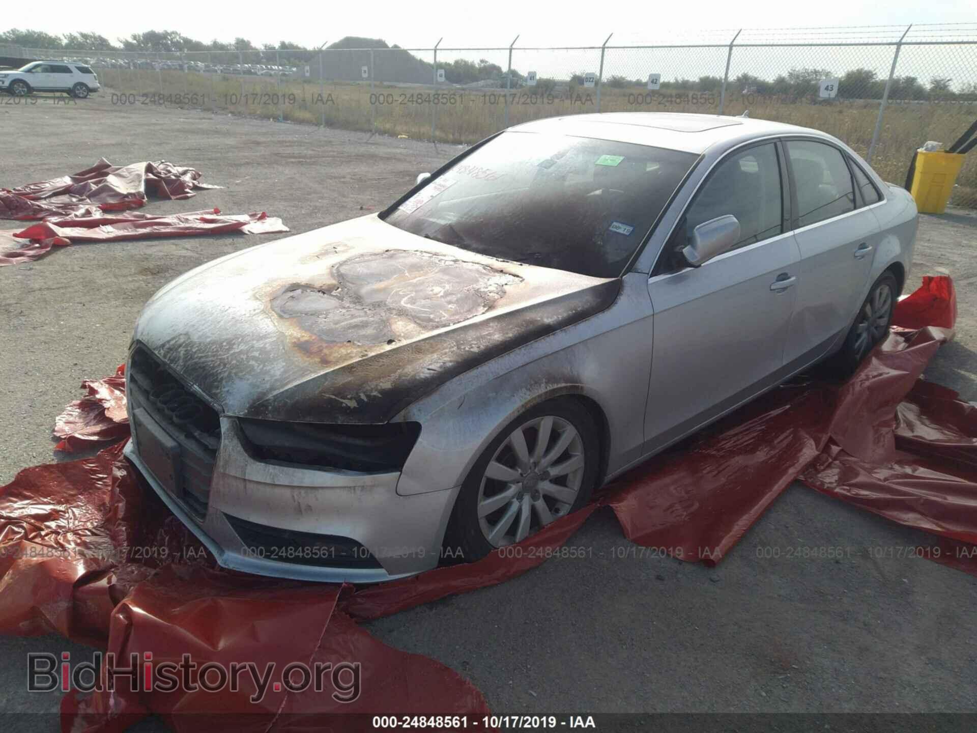 2013 AUDI A4 - VIN: WAUBFAFL7DA160825 - Photo 2