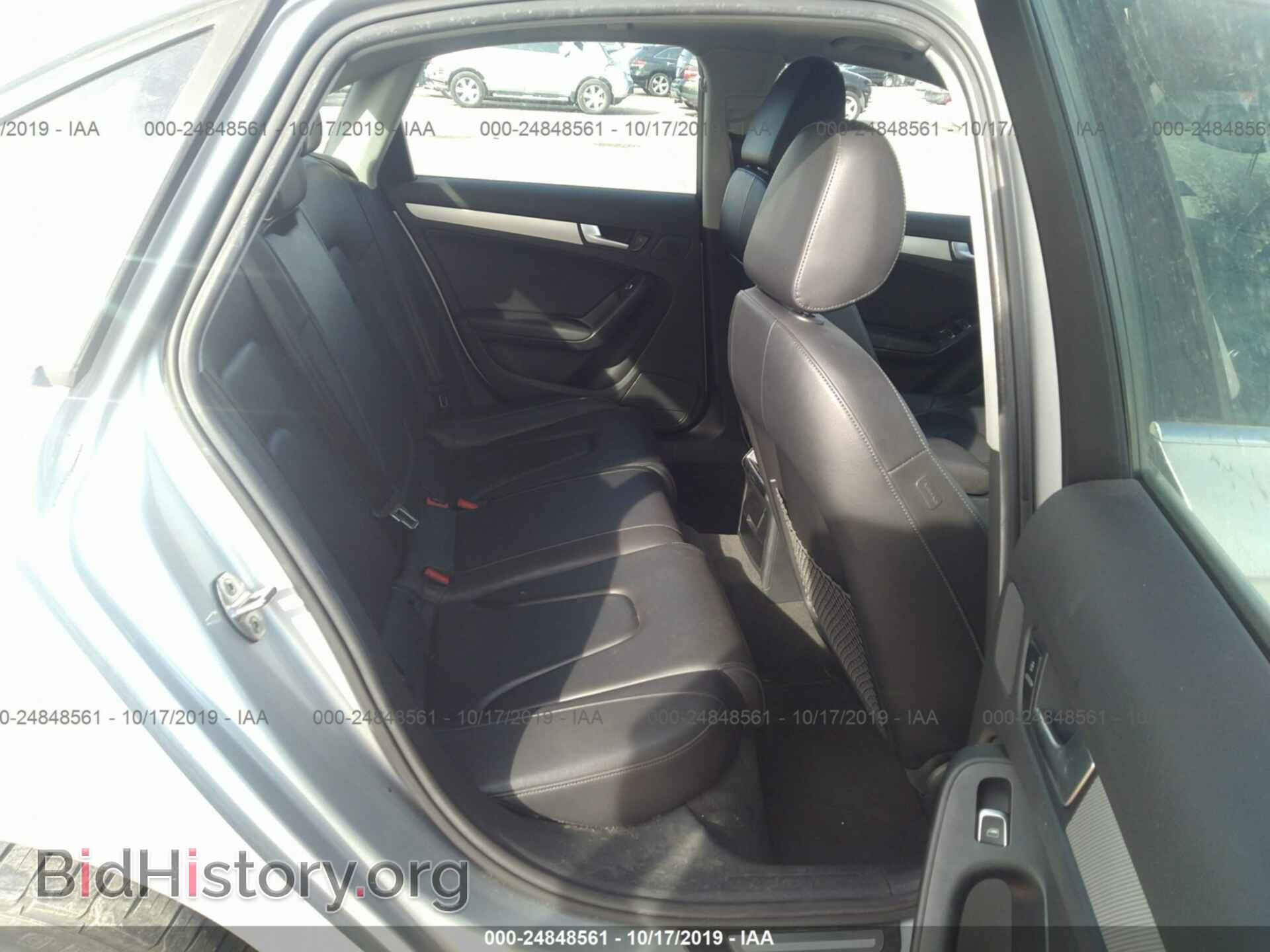 2013 AUDI A4 - VIN: WAUBFAFL7DA160825 - Photo 8