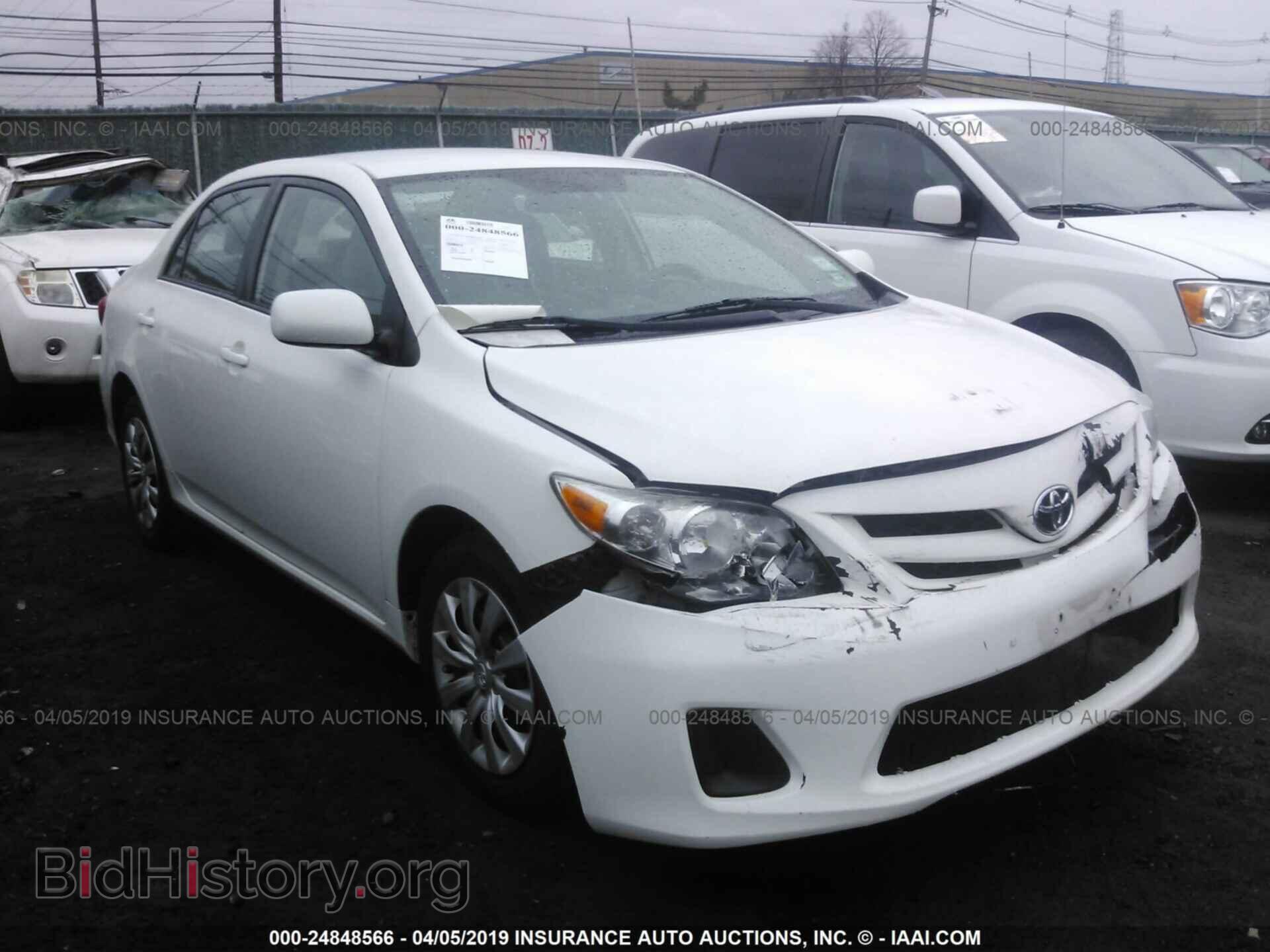 Photo 2T1BU4EE6CC831005 - TOYOTA COROLLA 2012
