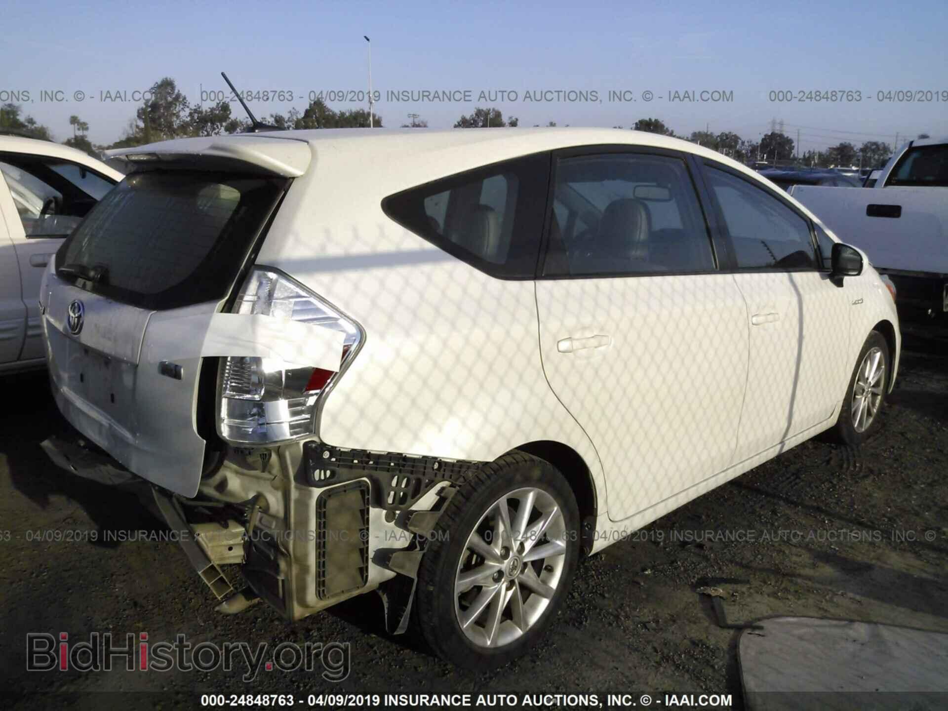 2014 TOYOTA PRIUS V - VIN: JTDZN3EU9EJ006113 - Фото 4