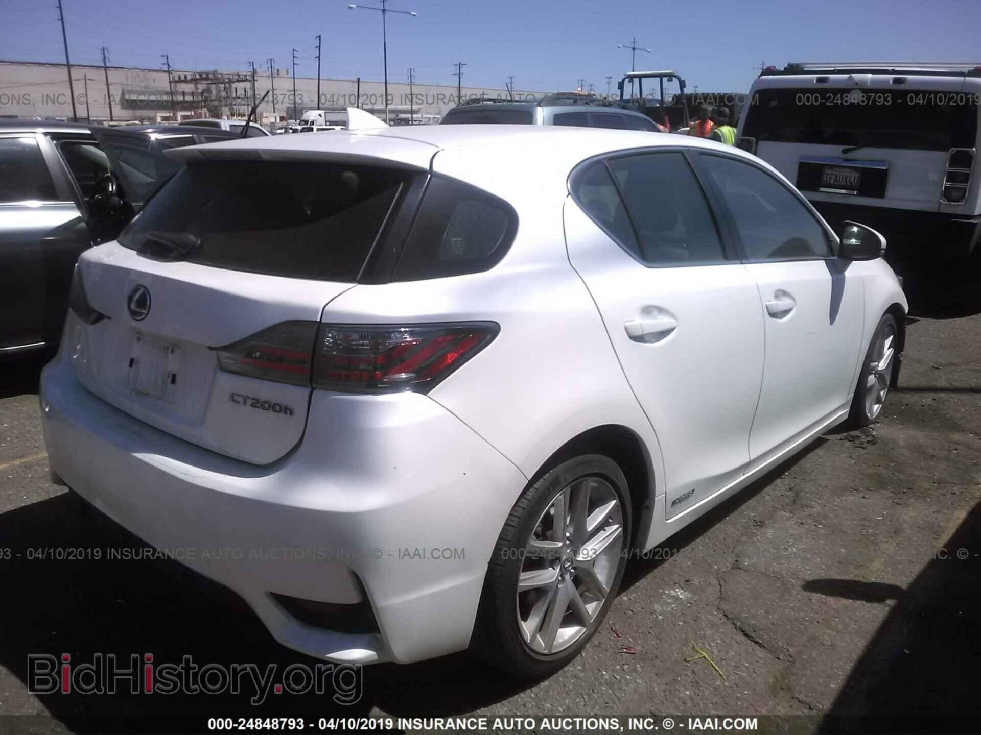 2016 LEXUS CT - VIN: JTHKD5BH1G2273359 - Фото 4
