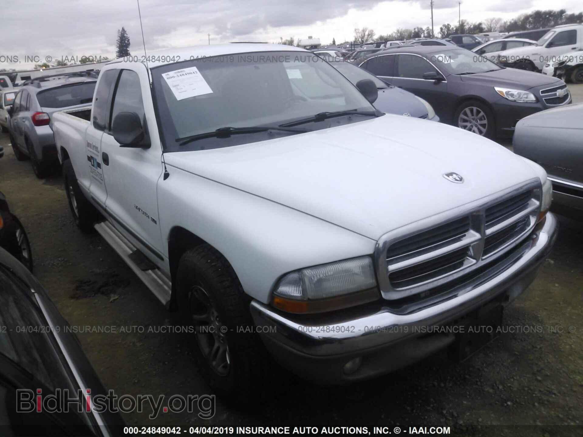 Photo 1B7GL22NX1S136104 - DODGE DAKOTA 2001