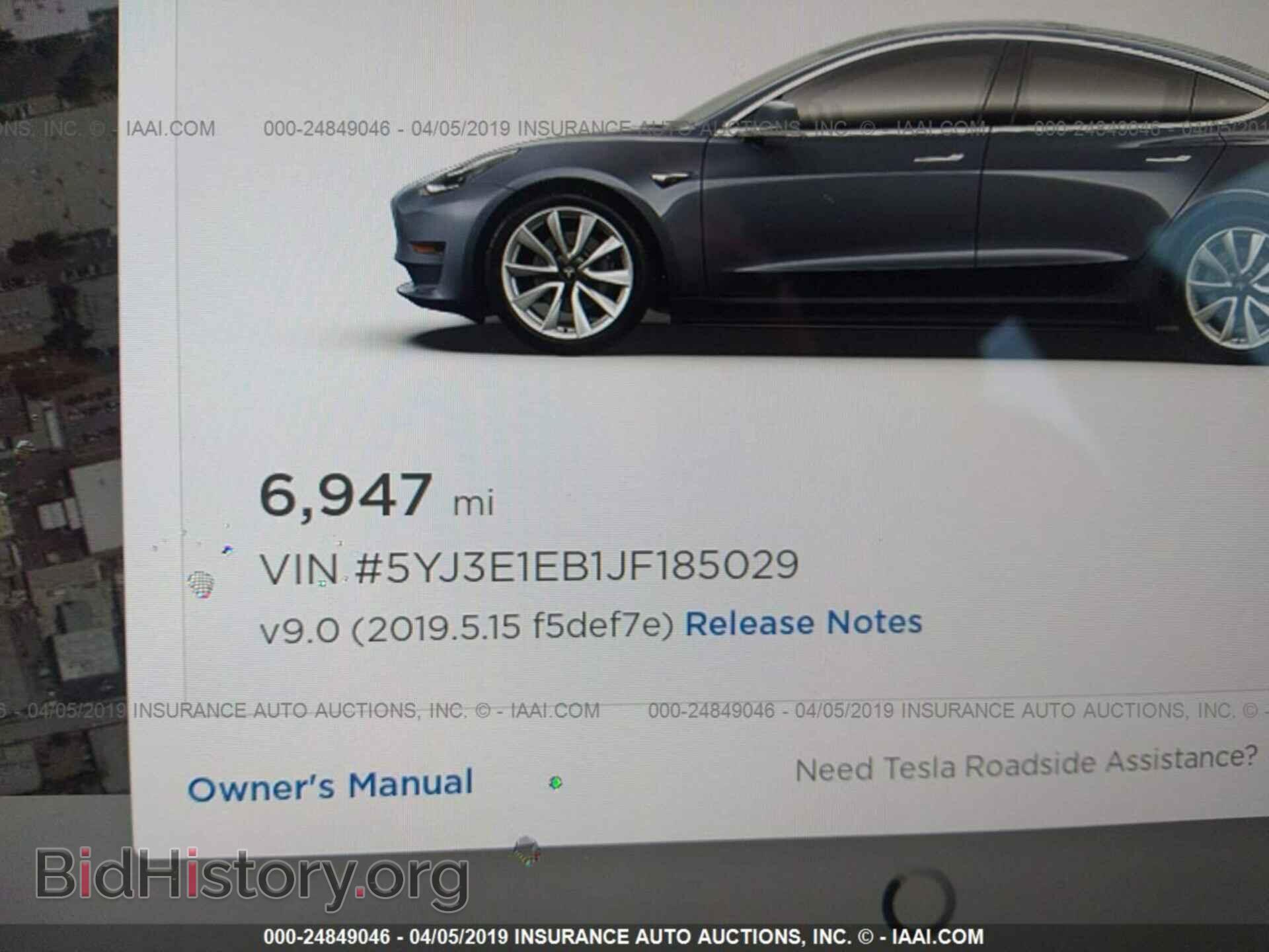 2018 TESLA MODEL 3 - VIN: 5YJ3E1EB1JF185029 - Фото 7