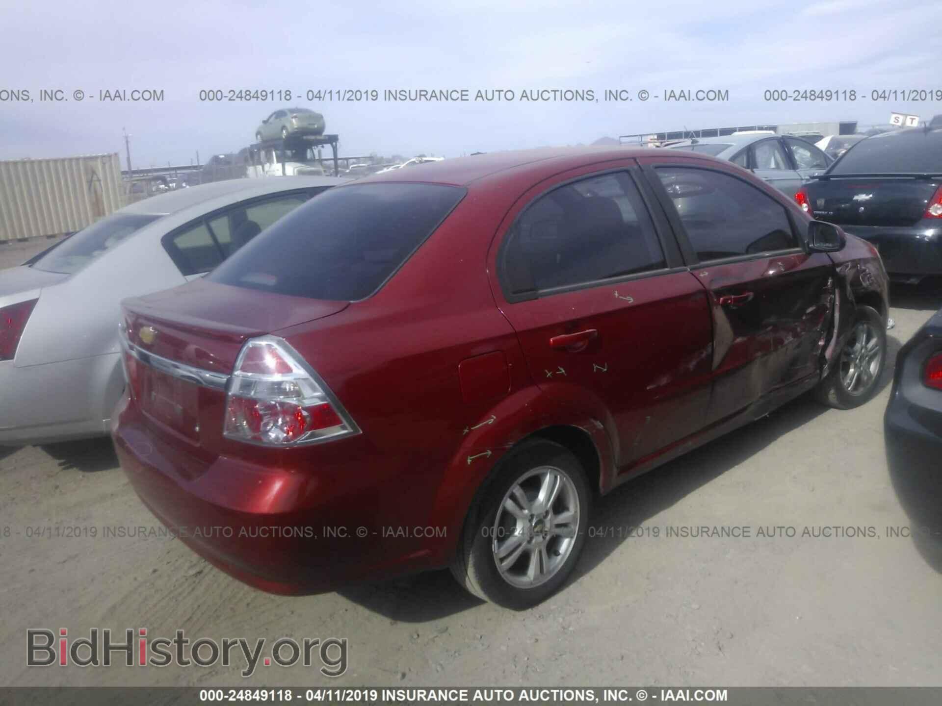 2011 CHEVROLET AVEO - VIN: KL1TD5DEXBB118883 - Фото 4