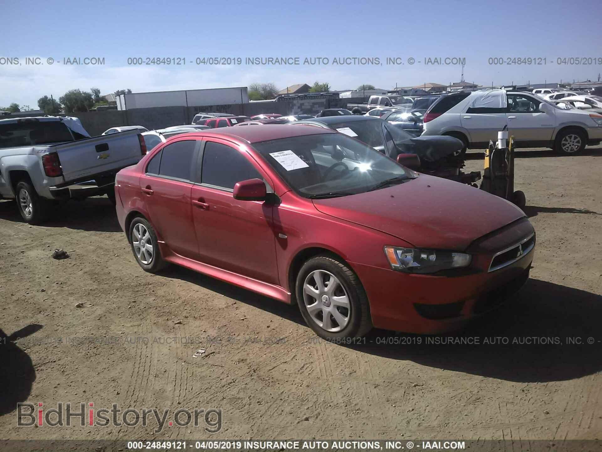Photo JA32U2FU4DU010711 - MITSUBISHI LANCER 2013