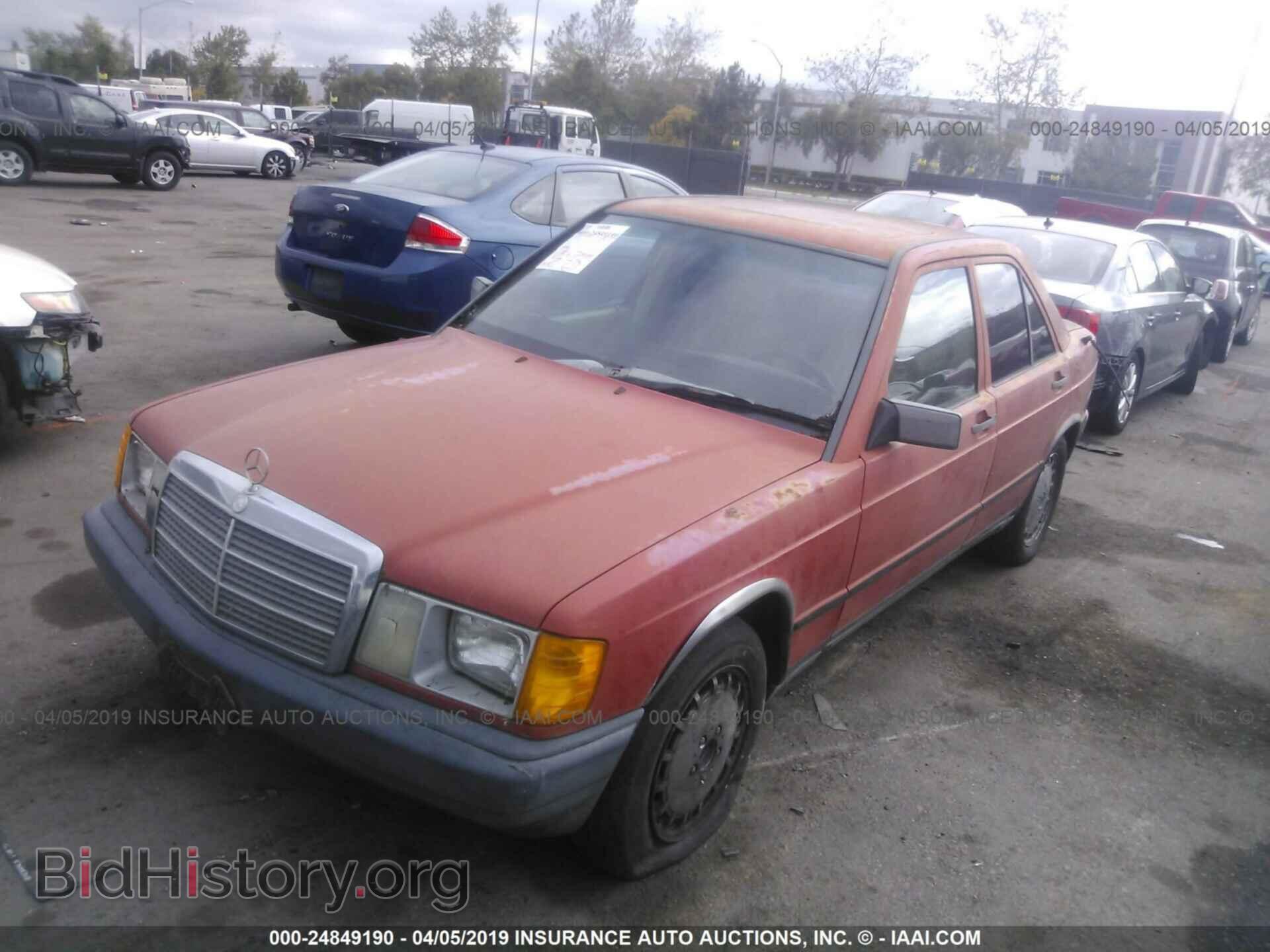 1985 MERCEDES-BENZ 190 - VIN: WDBDA24C8FF104500 - Фото 2