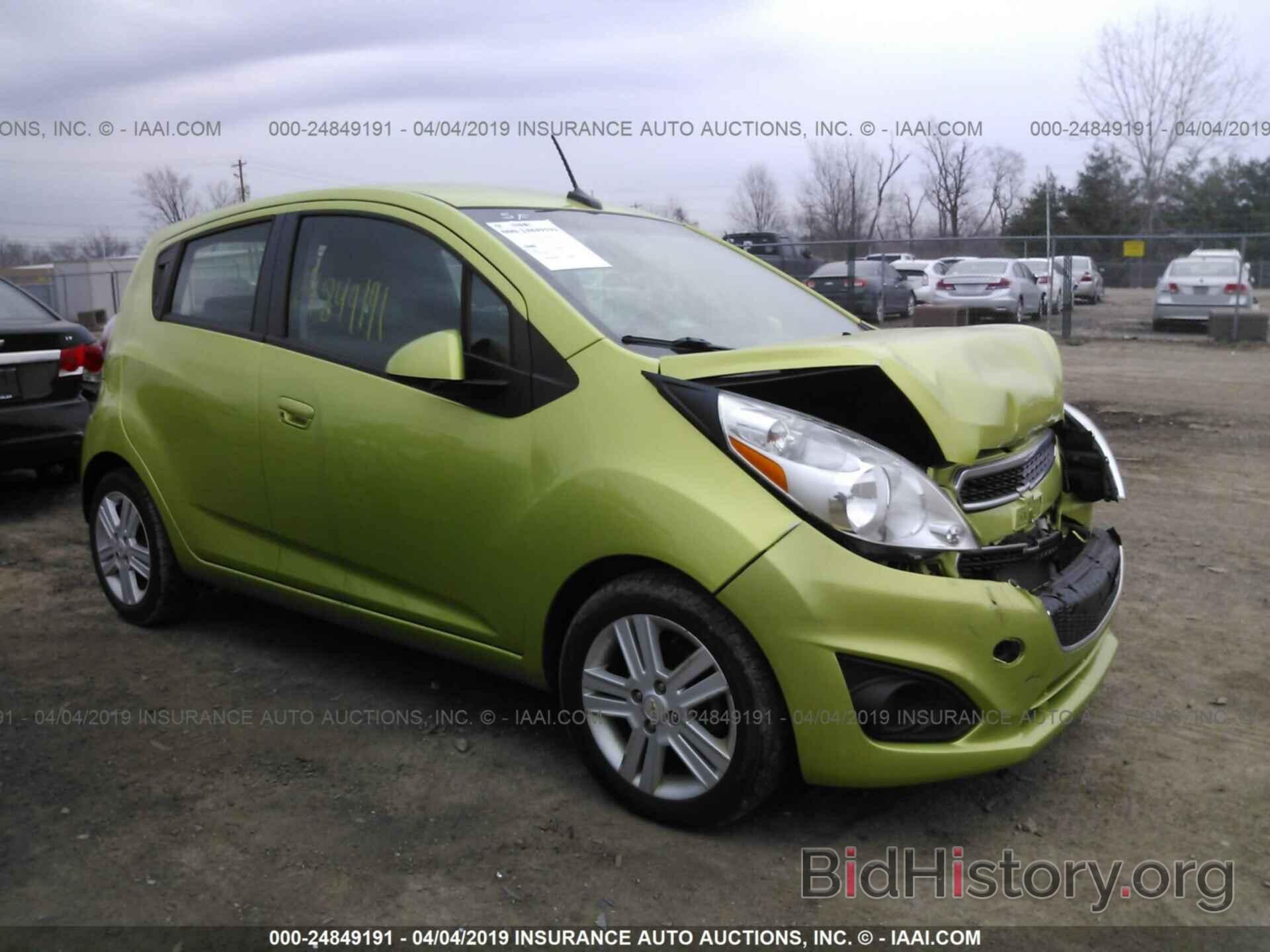 Photo KL8CB6S93DC550974 - CHEVROLET SPARK 2013