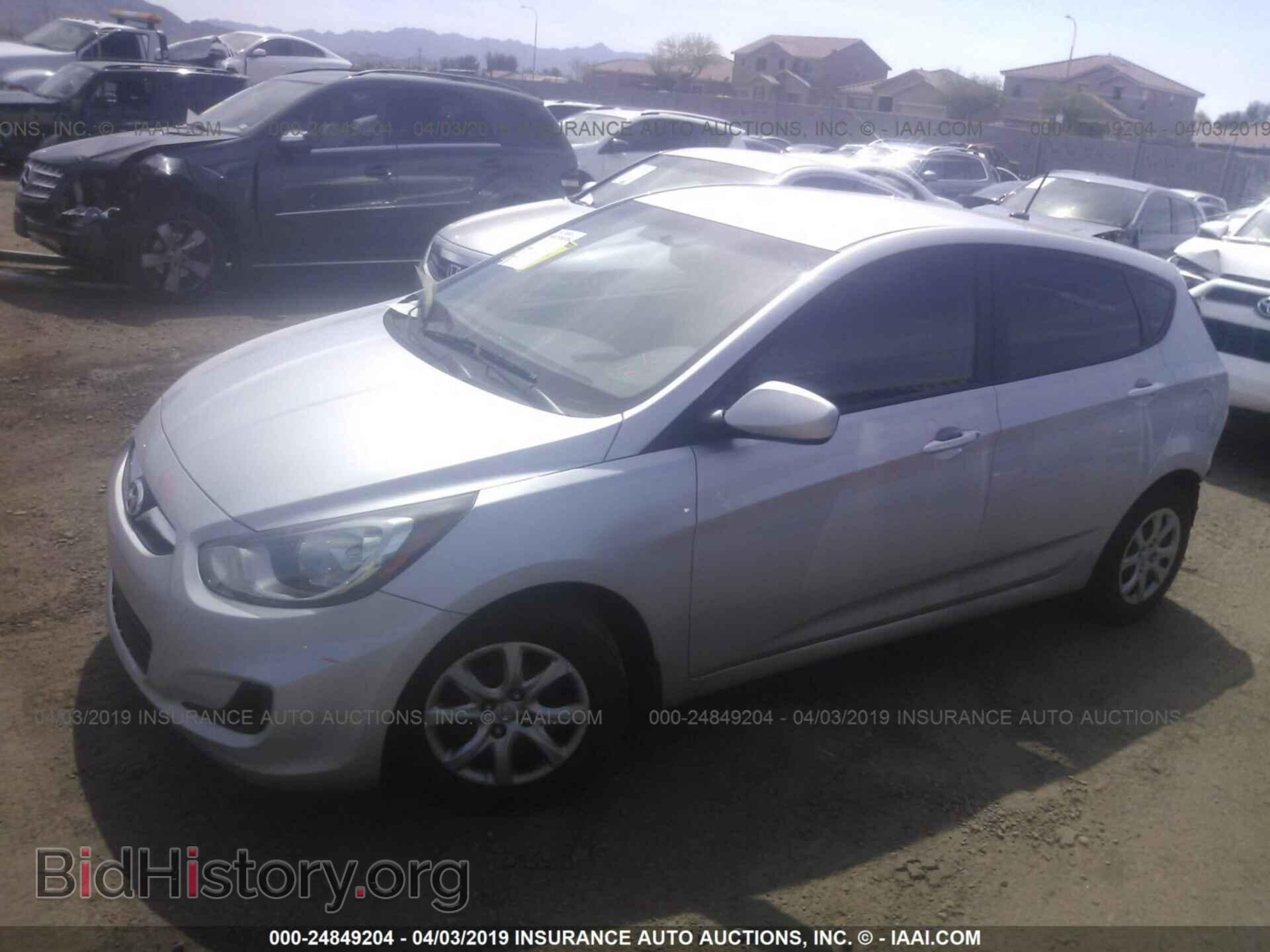 2014 HYUNDAI ACCENT - VIN: KMHCT5AE7EU145446 - Фото 2