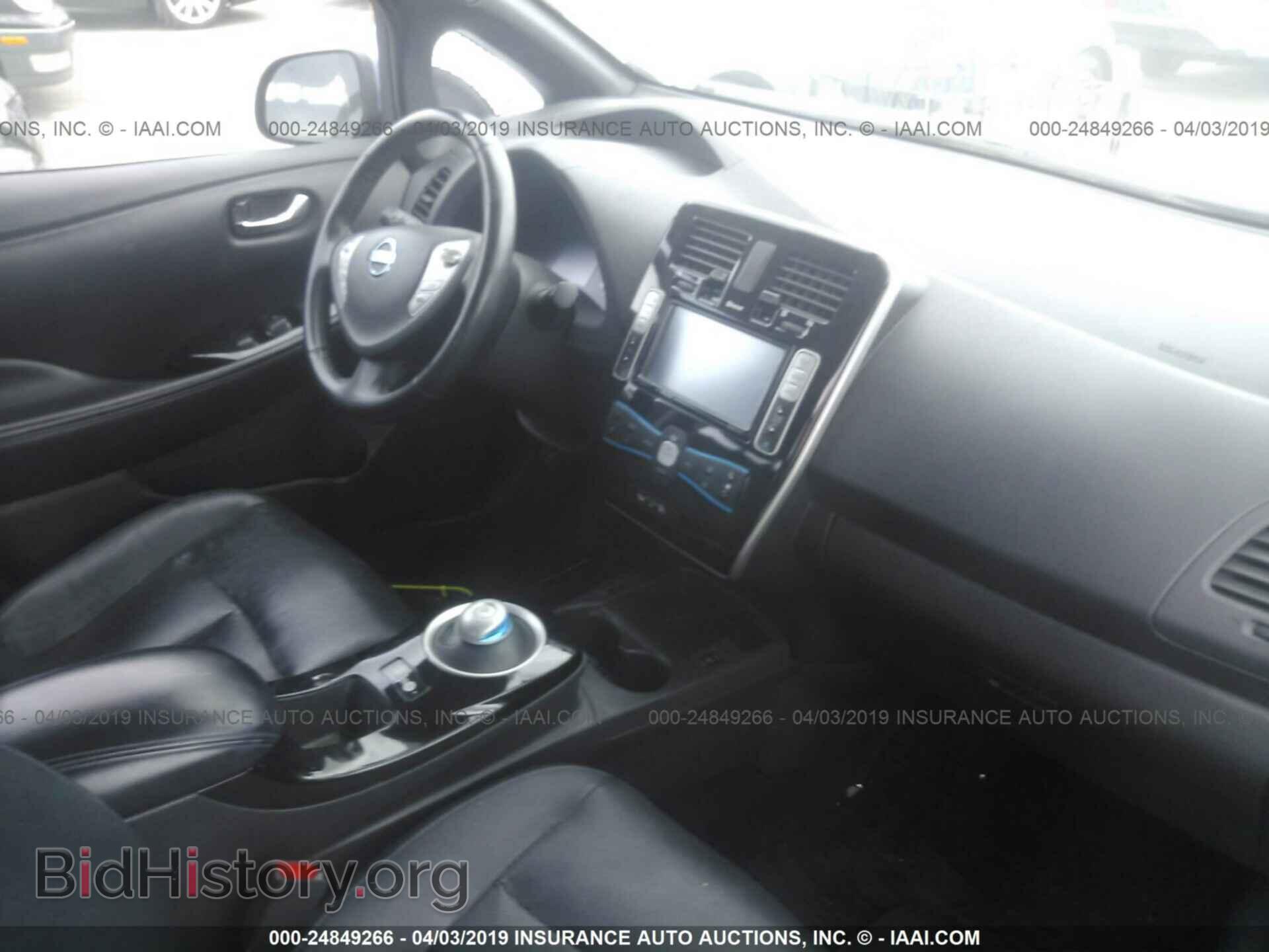 2013 NISSAN LEAF - VIN: 1N4AZ0CP1DC416328 - Фото 5