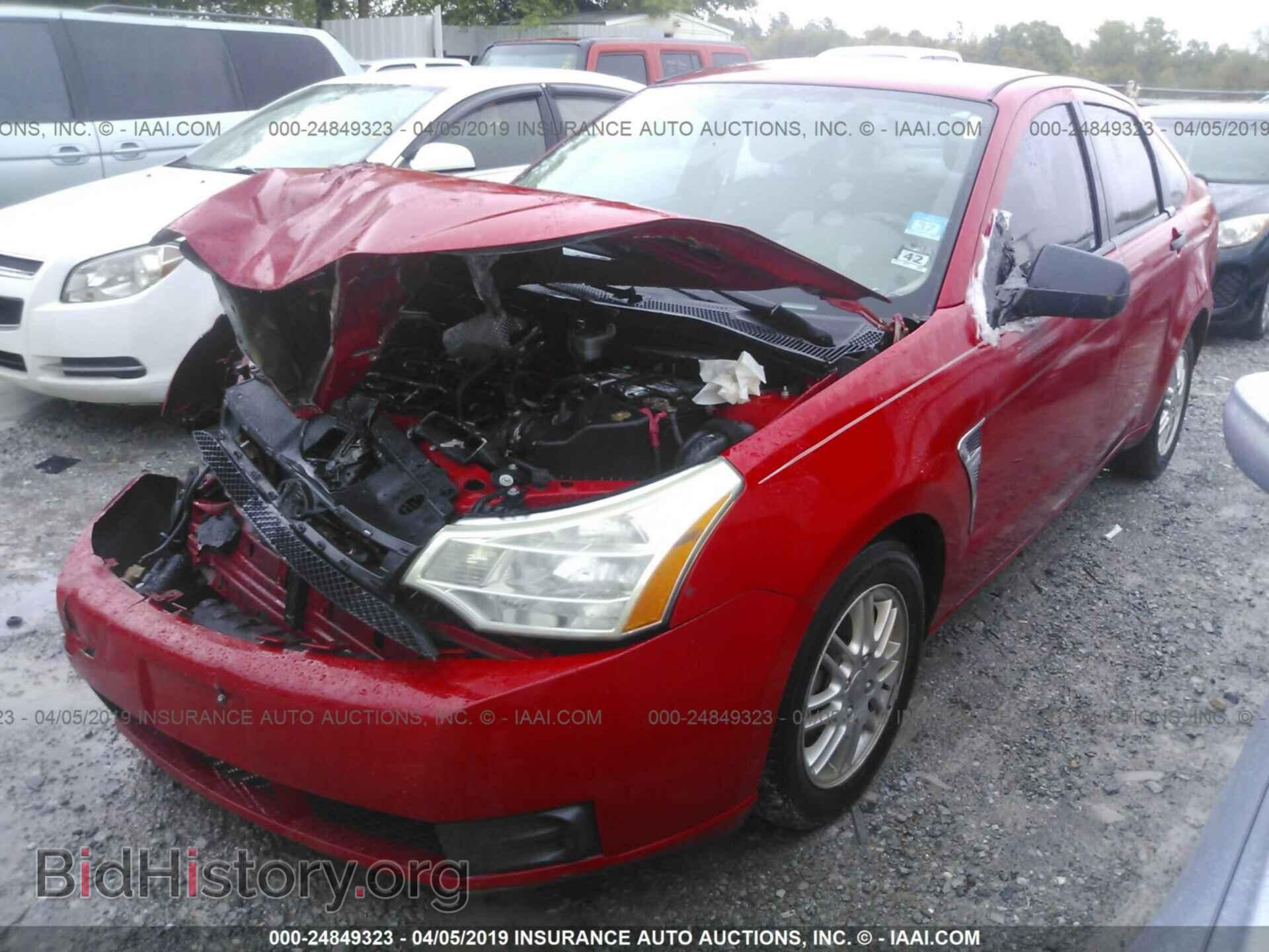 2008 FORD FOCUS - VIN: 1FAHP35N78W227110 - Фото 2