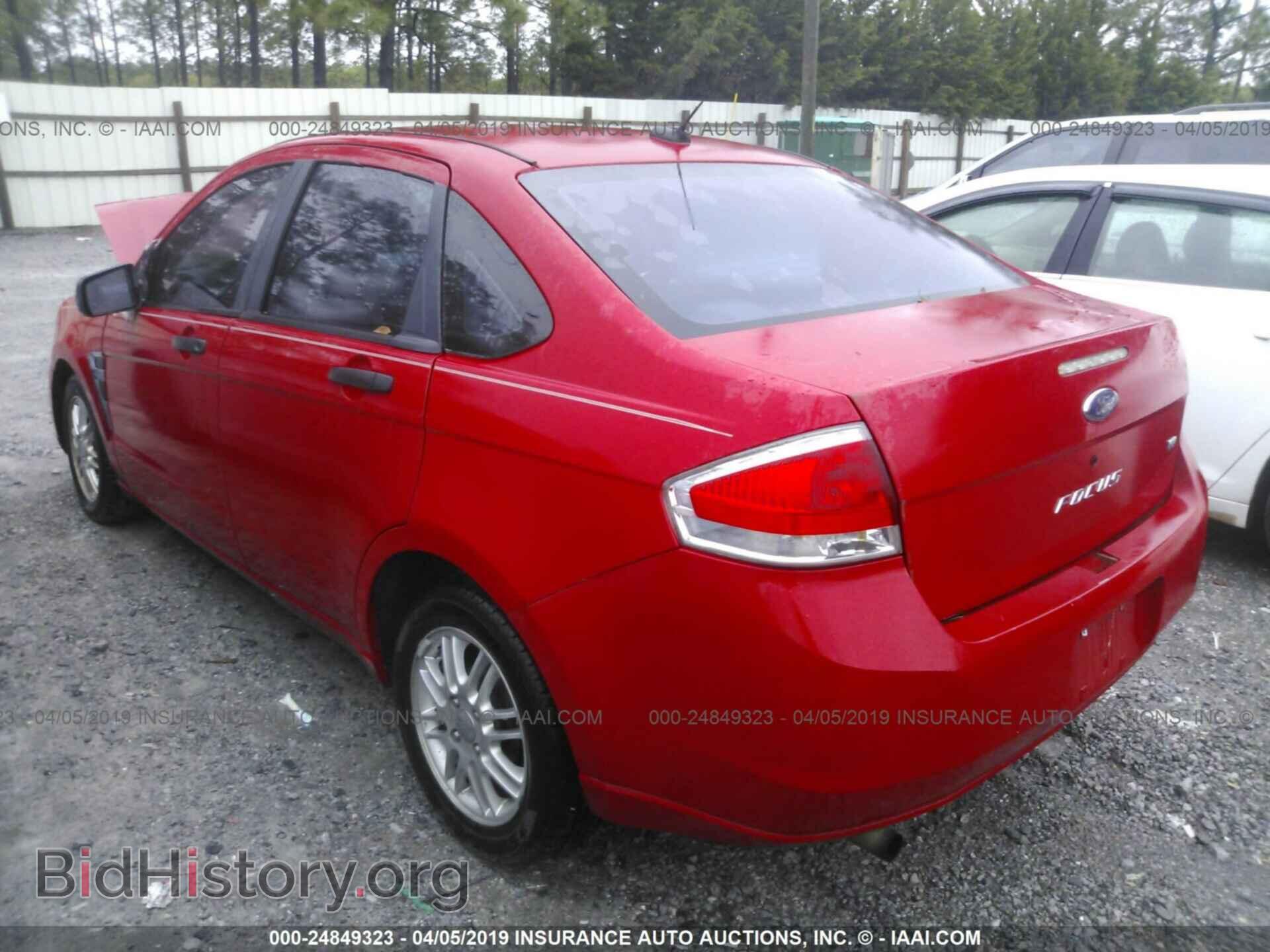2008 FORD FOCUS - VIN: 1FAHP35N78W227110 - Фото 3
