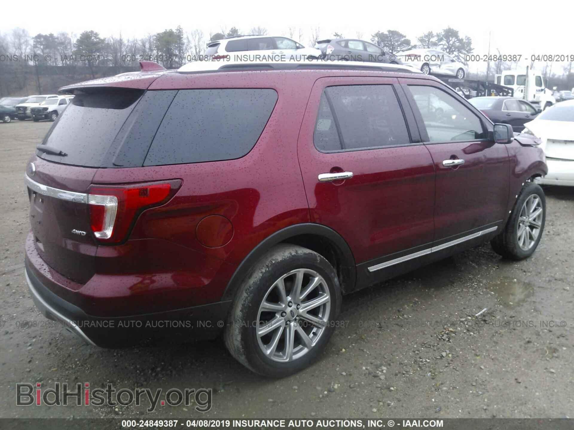 2017 FORD EXPLORER - VIN: 1FM5K8F81HGE40318 - Фото 4