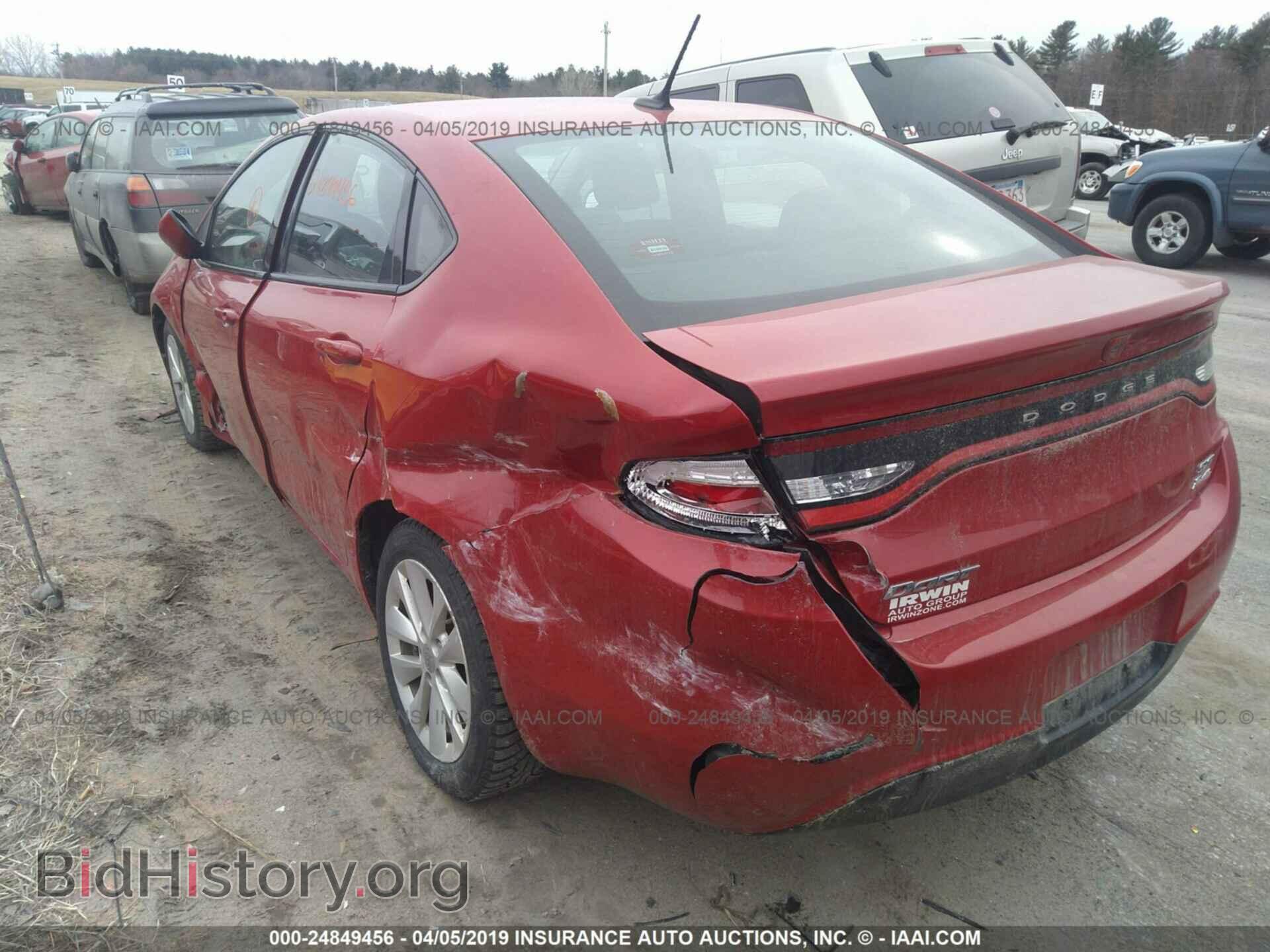 2014 DODGE DART - VIN: 1C3CDFBB4ED748385 - Фото 3