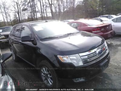 2009 Ford EDGE SEL, black — VIN 2FMDK48C49BA91931, IAAI