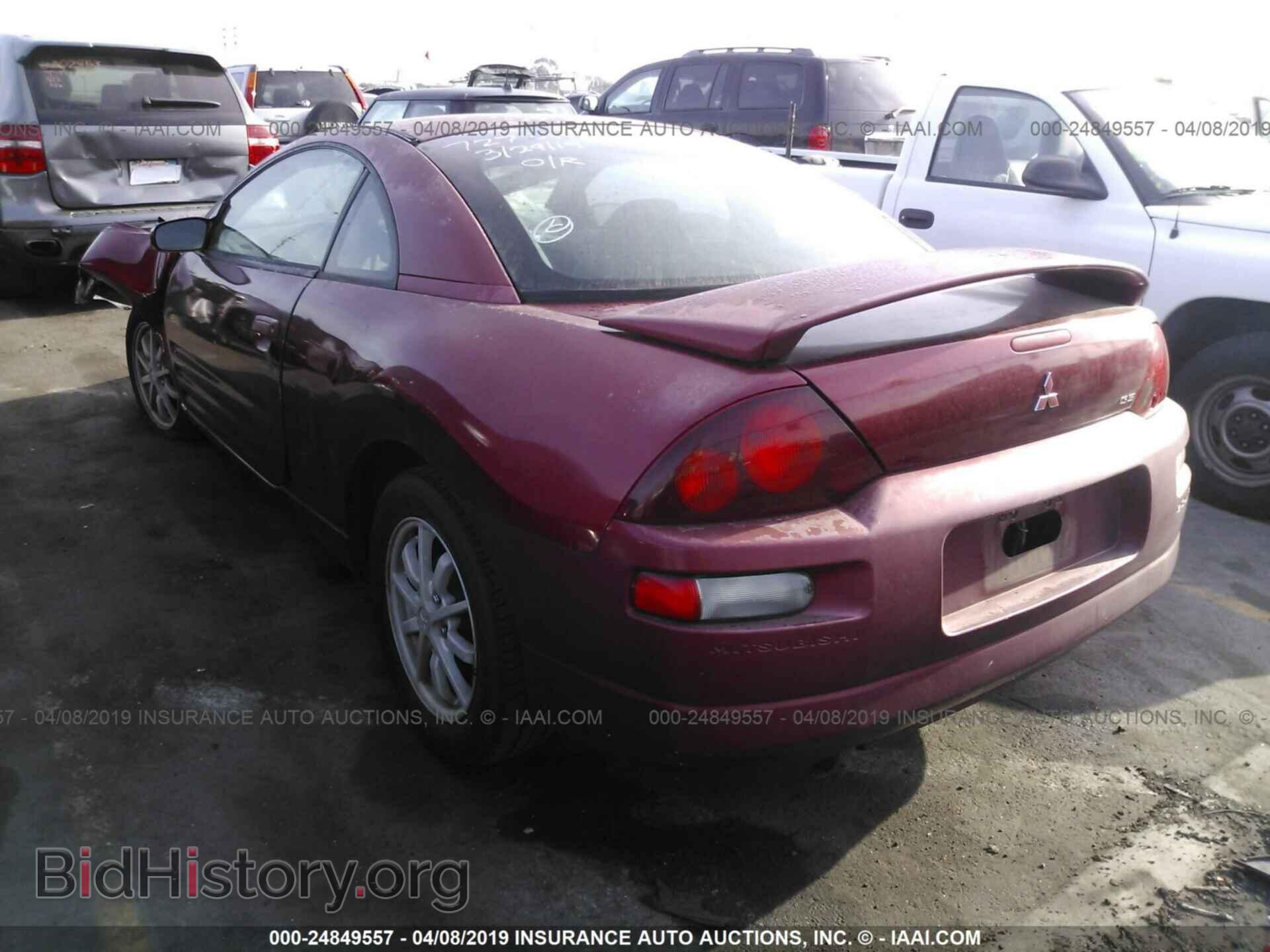 2001 MITSUBISHI ECLIPSE - VIN: 4A3AC44G71E197020 - Photo 3