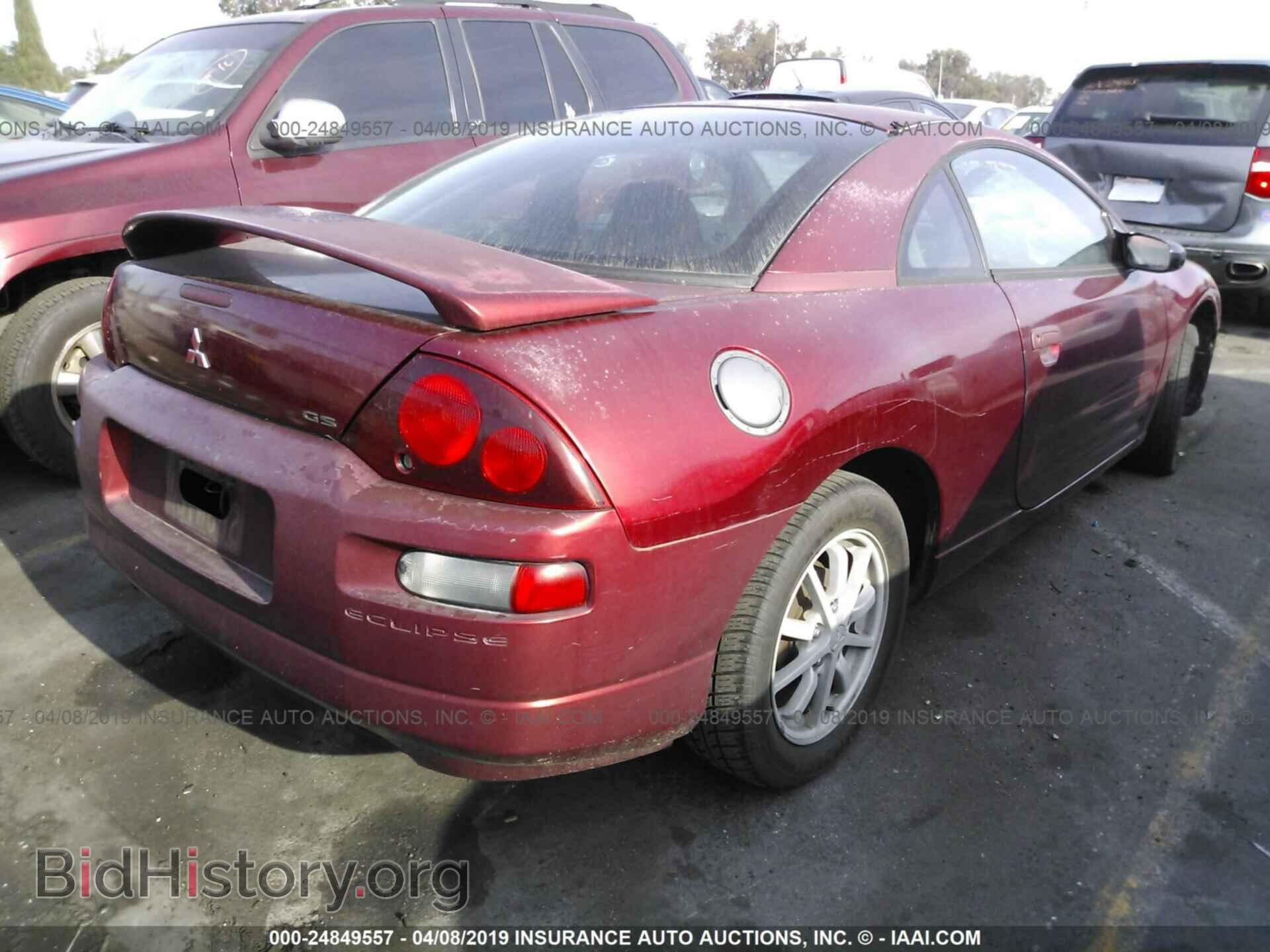 2001 MITSUBISHI ECLIPSE - VIN: 4A3AC44G71E197020 - Photo 4