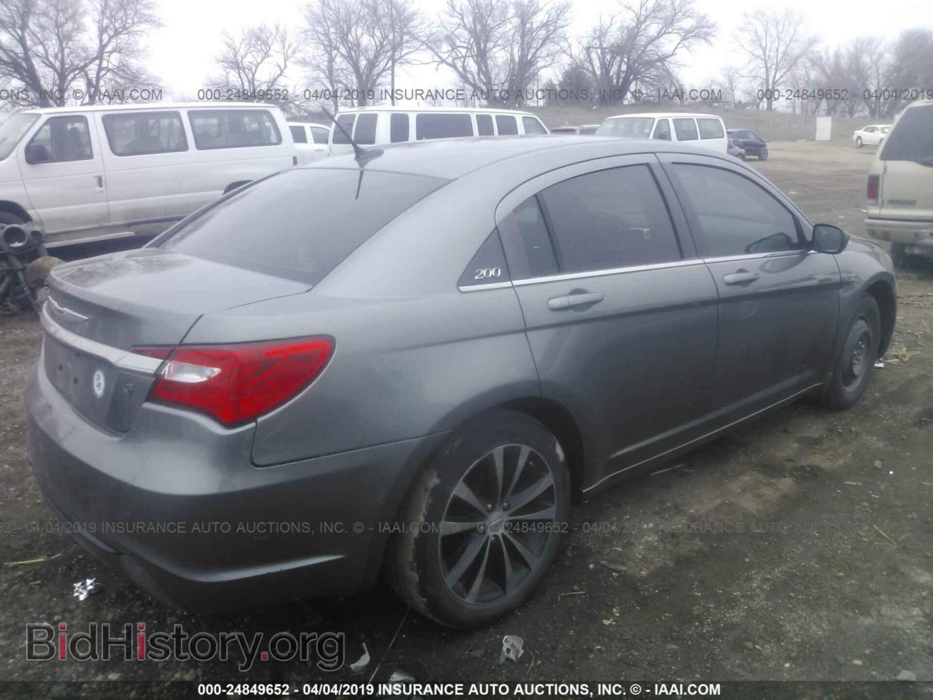 2012 CHRYSLER 200 - VIN: 1C3CCBHG7CN271165 - Фото 4