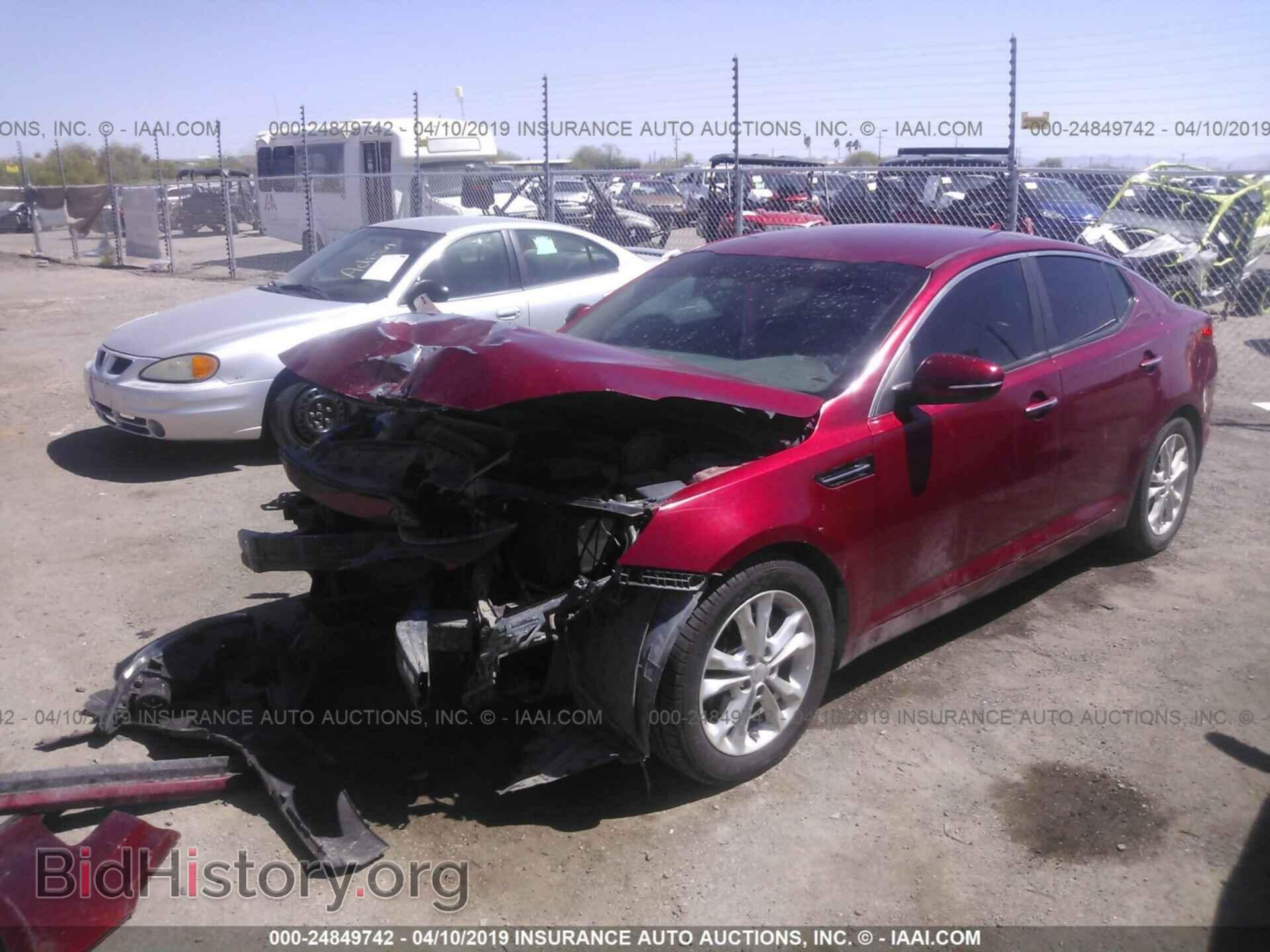 2013 KIA OPTIMA - VIN: 5XXGM4A74DG149649 - Фото 2