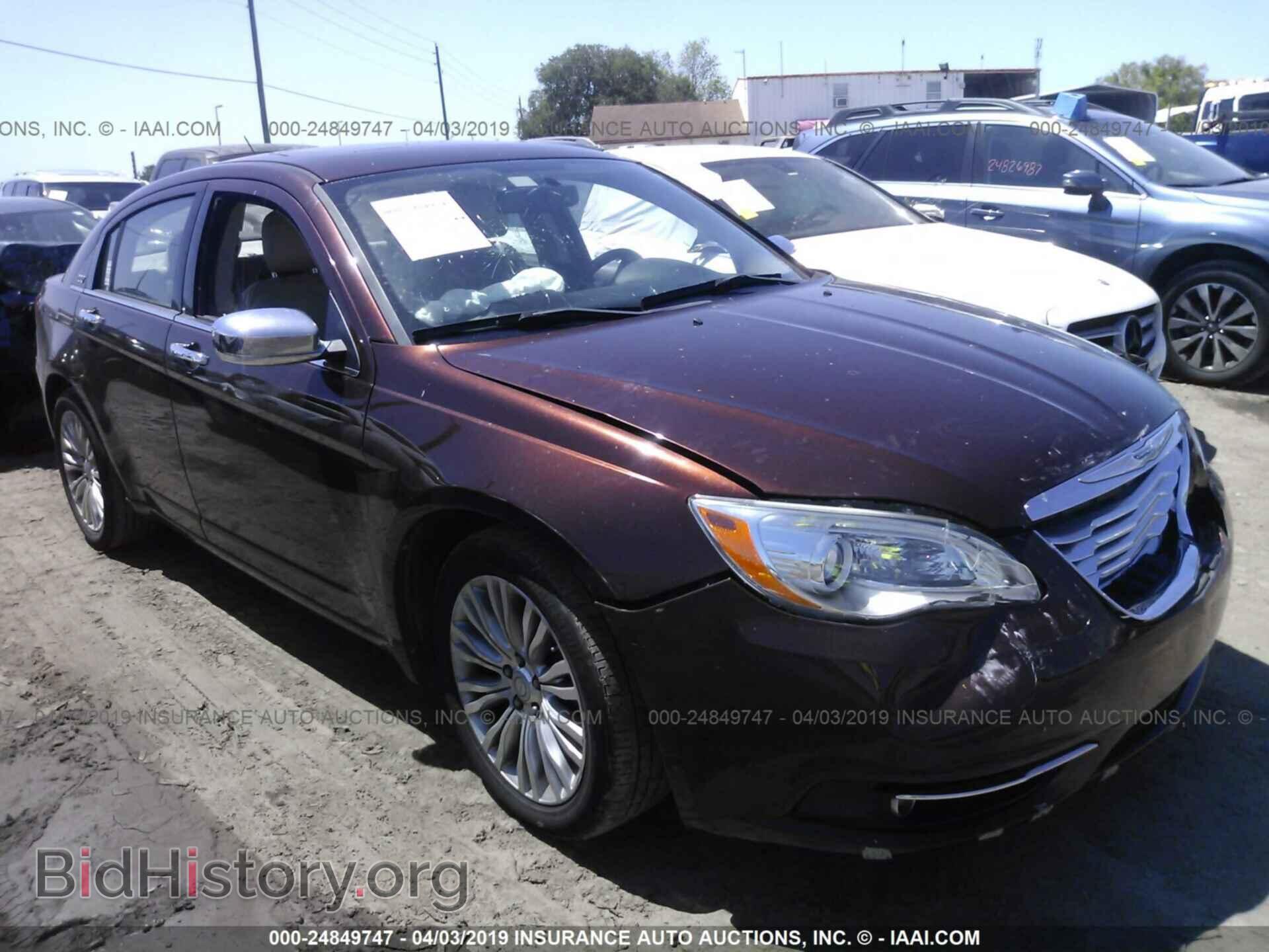 Photo 1C3CCBCG3DN509165 - CHRYSLER 200 2013