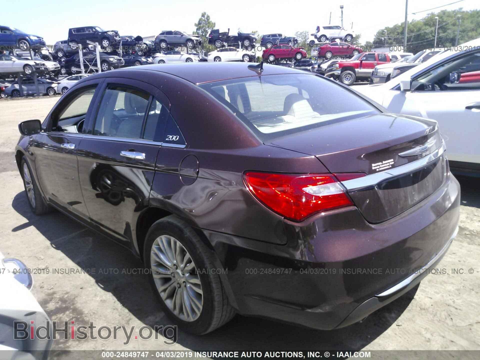 2013 CHRYSLER 200 - VIN: 1C3CCBCG3DN509165 - Photo 3