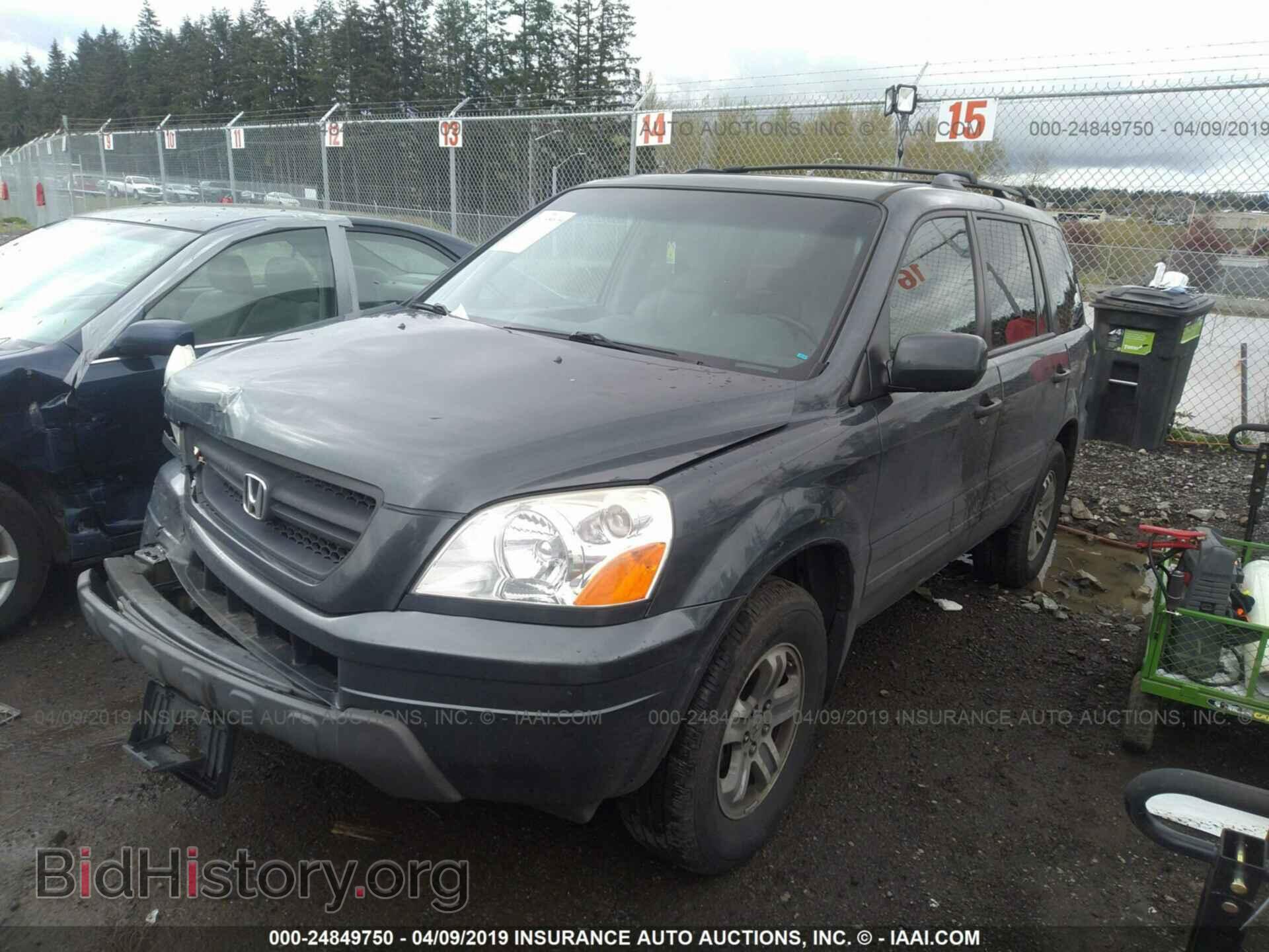 2005 HONDA PILOT - VIN: 2HKYF18595H567275 - Фото 2