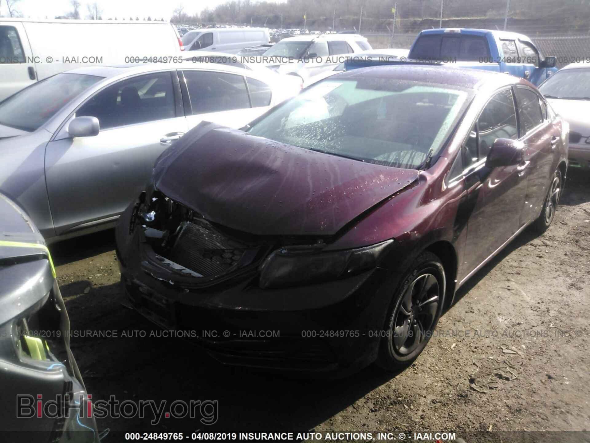 2013 HONDA CIVIC - VIN: 19XFB2F59DE068457 - Фото 2