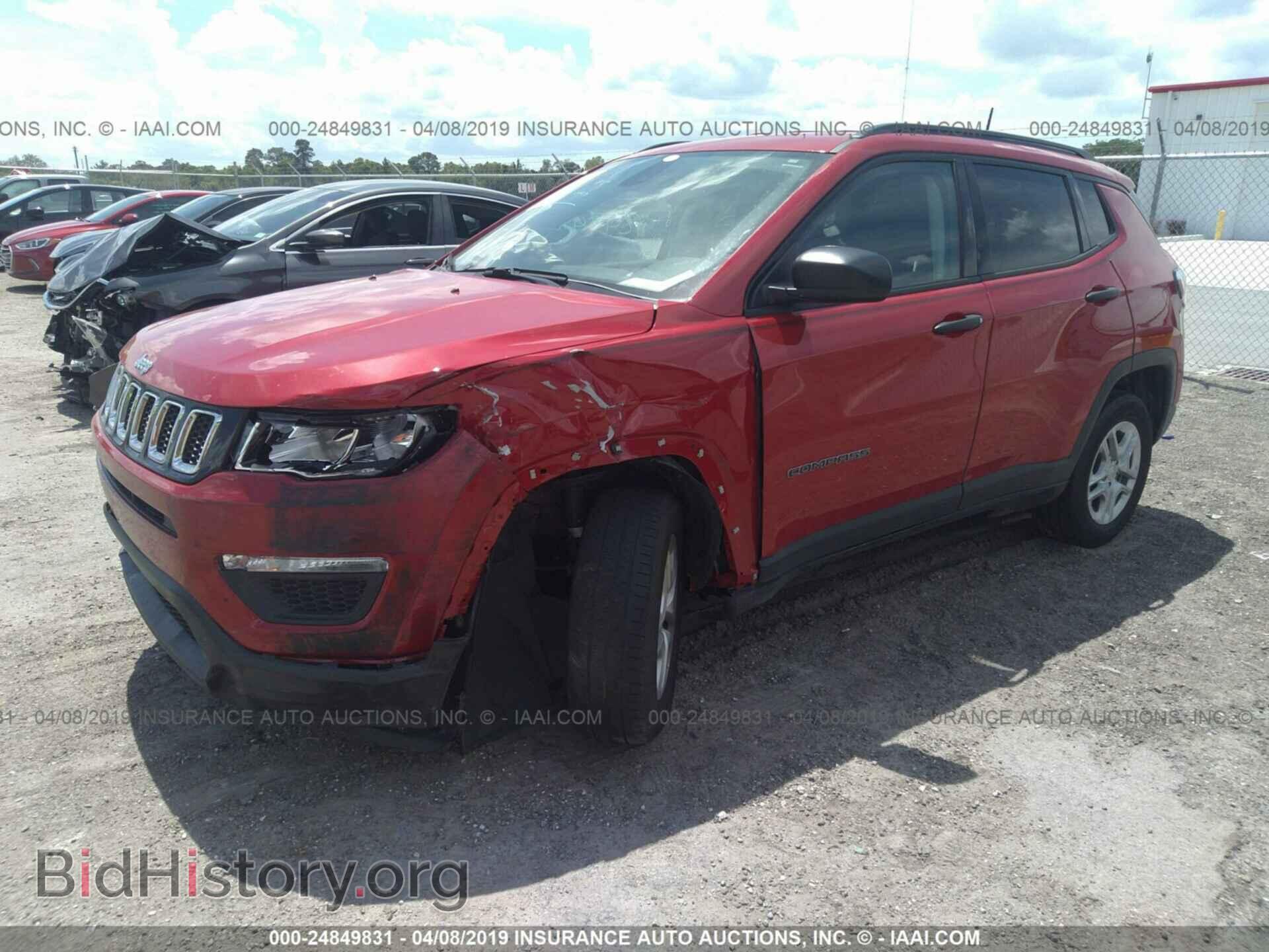 2018 Jeep Compass - VIN: 3C4NJCAB7JT467893 - Фото 2