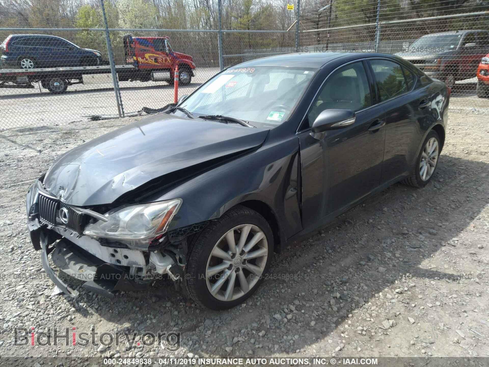 2010 LEXUS IS - VIN: JTHCF5C21A5038541 - Фото 2