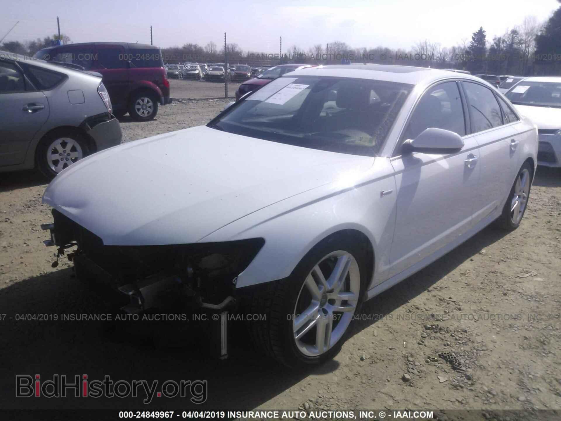 2015 AUDI A6 - VIN: WAUHGAFC4FN013414 - Фото 2