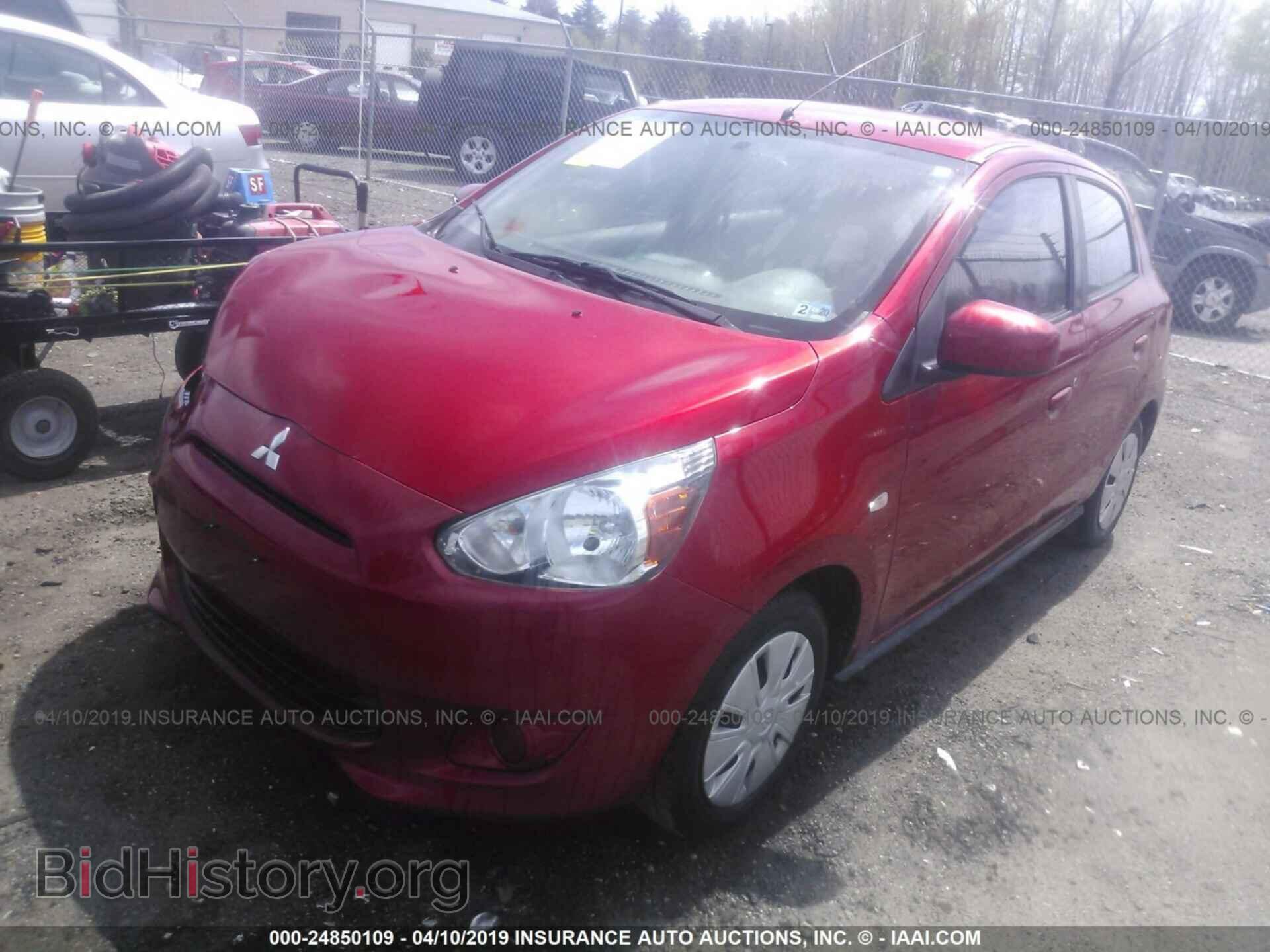 2014 MITSUBISHI MIRAGE - VIN: ML32A3HJ2EH007810 - Фото 2