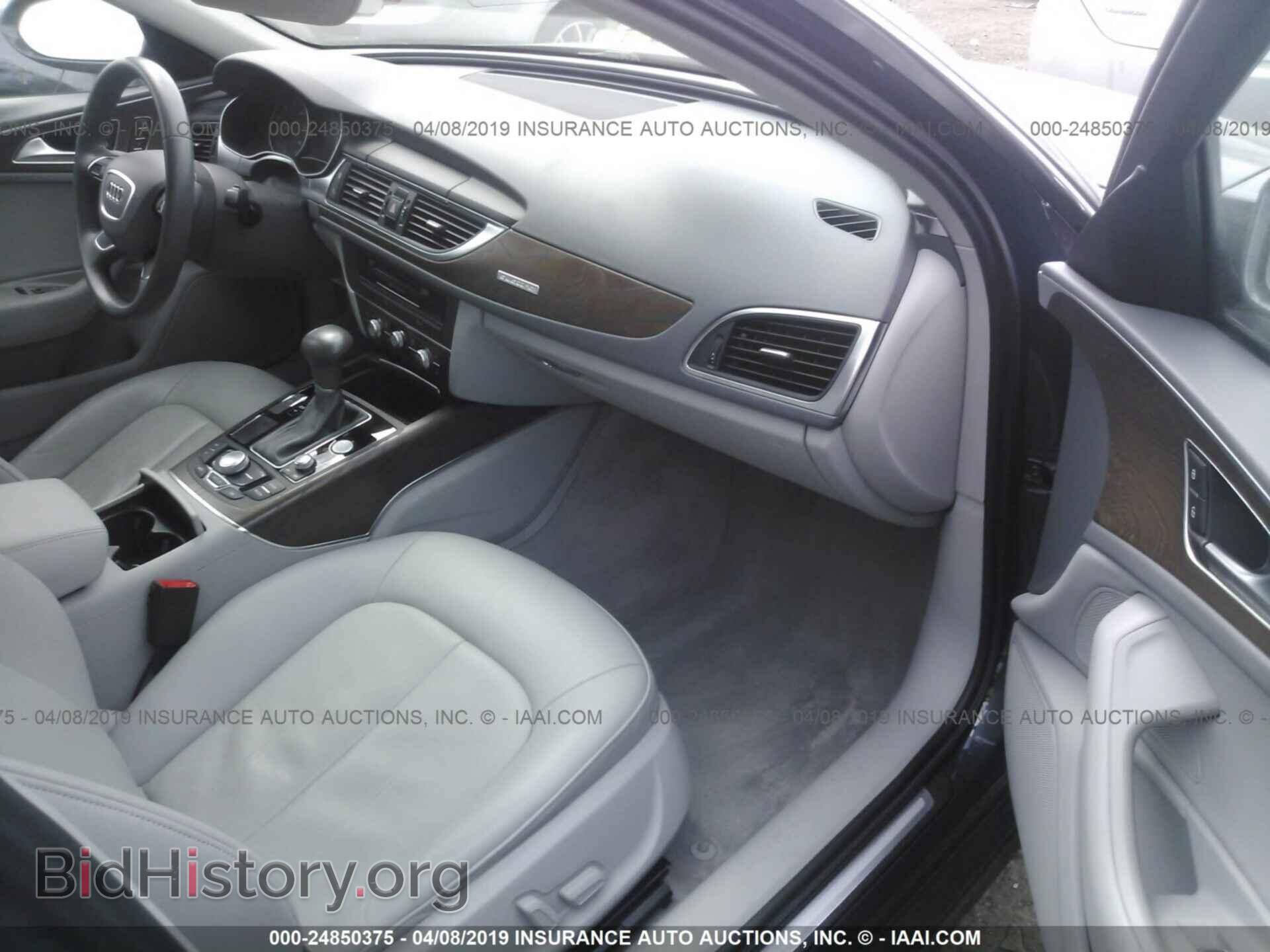 2012 AUDI A6 - VIN: WAUGGAFCXCN177144 - Фото 5