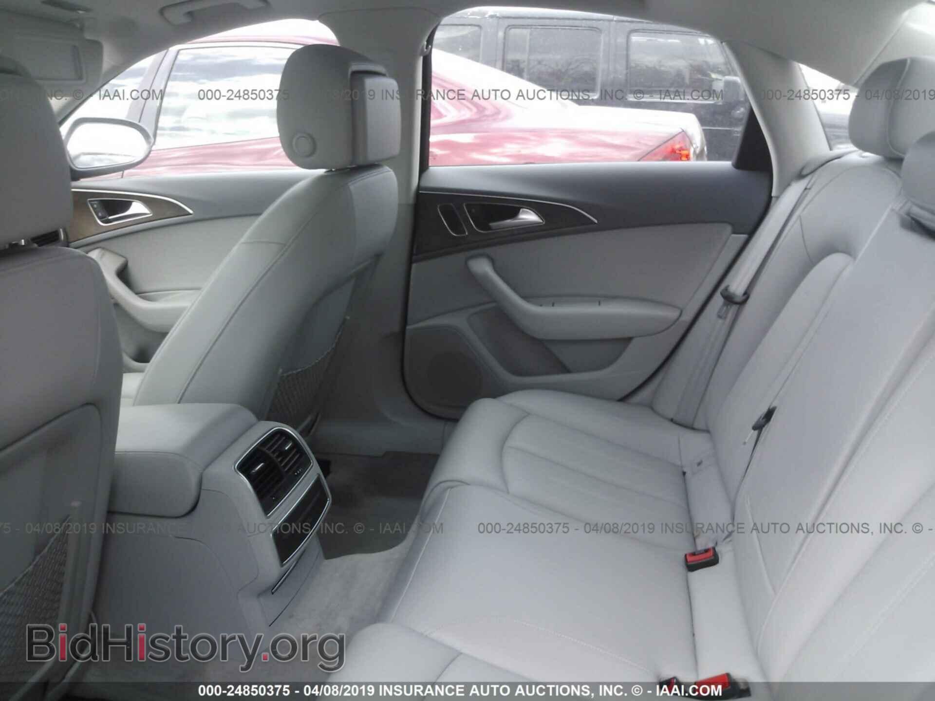 2012 AUDI A6 - VIN: WAUGGAFCXCN177144 - Фото 8